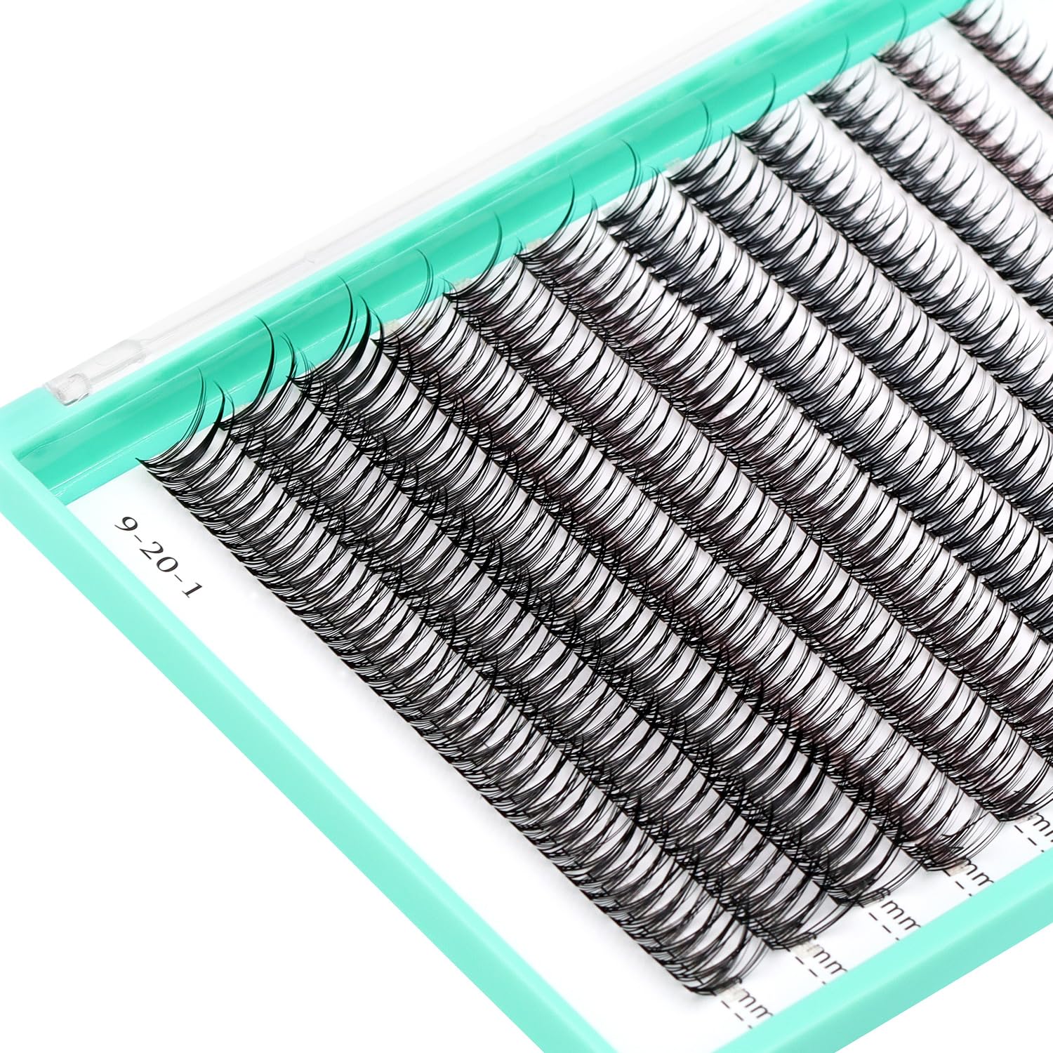 Bodermincer Fish Tail Individual Synthetic False Eyelash Clusters
