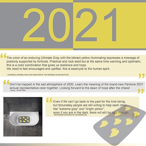 Miniatura 4 de Bañera antideslizante patentada, ducha, bañera, tapete para bebé, material TPR, ecológico, sin PVC, combinación de colores, lavable a máquina,