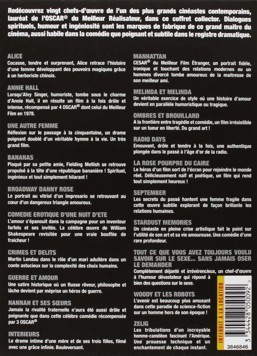 Woody Allen - La Collection [Édition Limitée]
