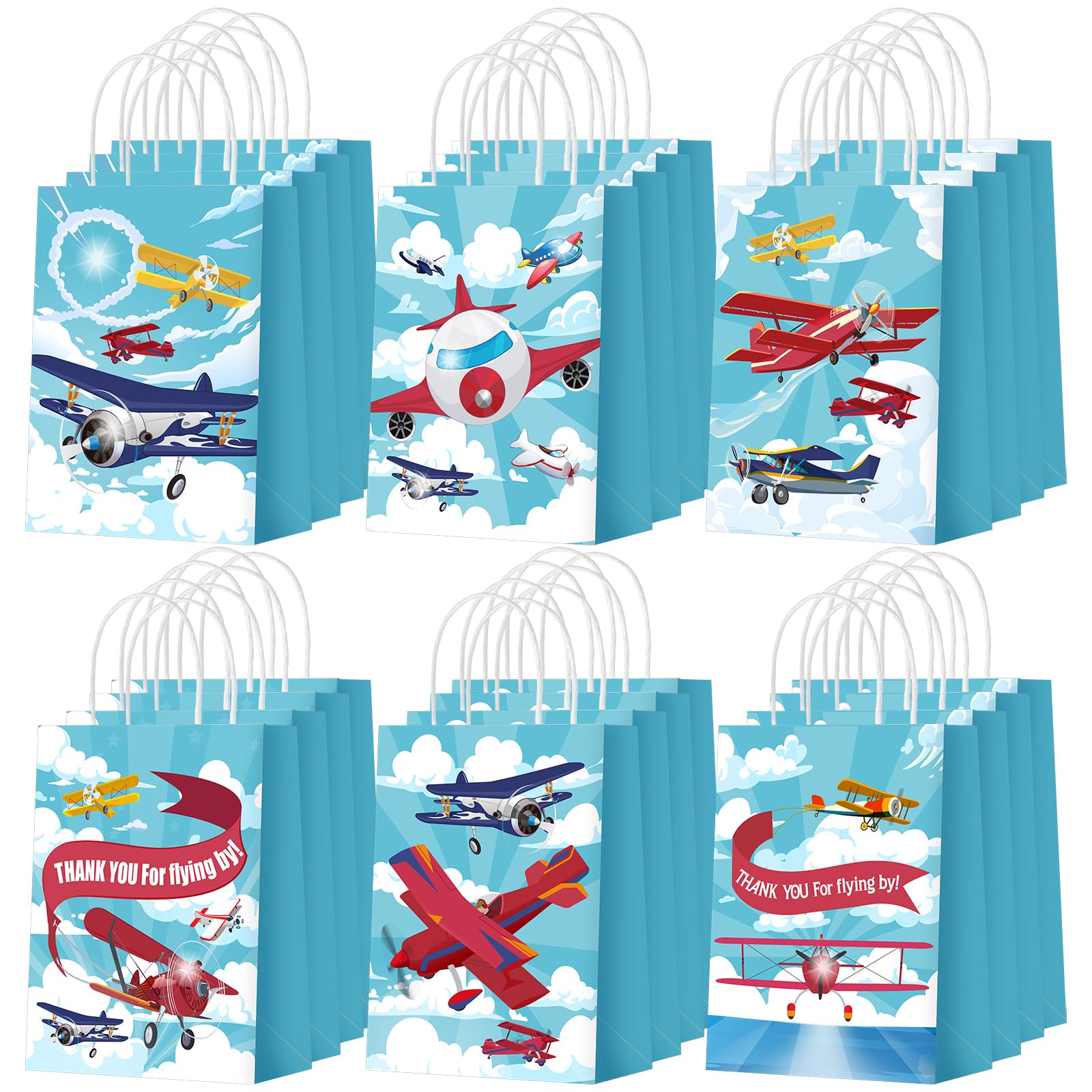 Outus 24 Airplane Favor Bags