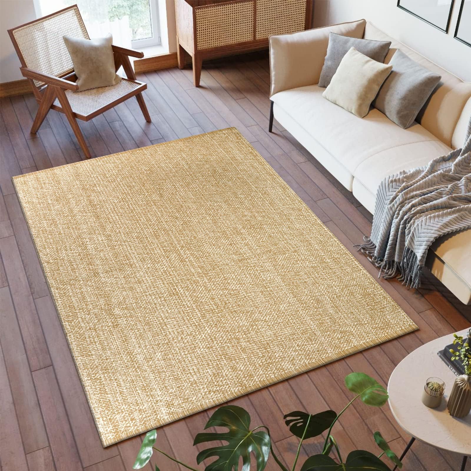 LEEVAN Tappeto Da Cucina Lavabile In Cotone 50x150 Cm – Righe Bianche E Nere – Reversibile, Antiscivolo