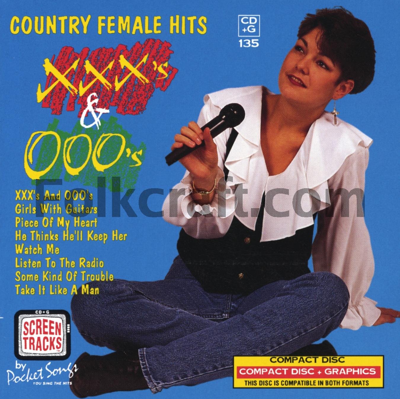Karaoke: Country Female - Xxxs & Ooo [Audio CD]