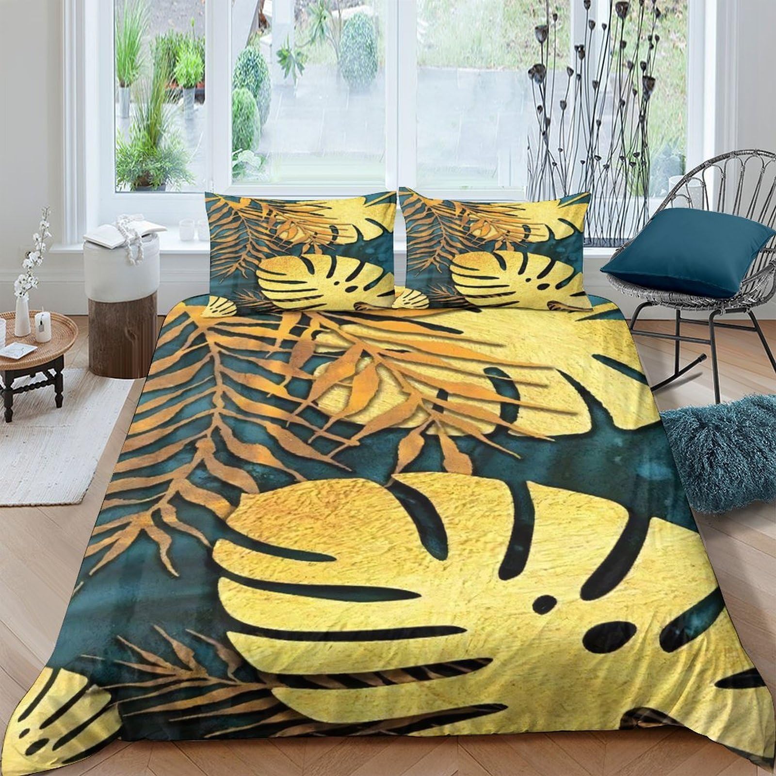 Ctjqhvkz Style-4 3D Printed Bed Cover Microfiber Durable Dustproof Waterproof With Non-Slip Fit For Adult, Teen, Children’s Bedroom Decor Single（135X200cm）
