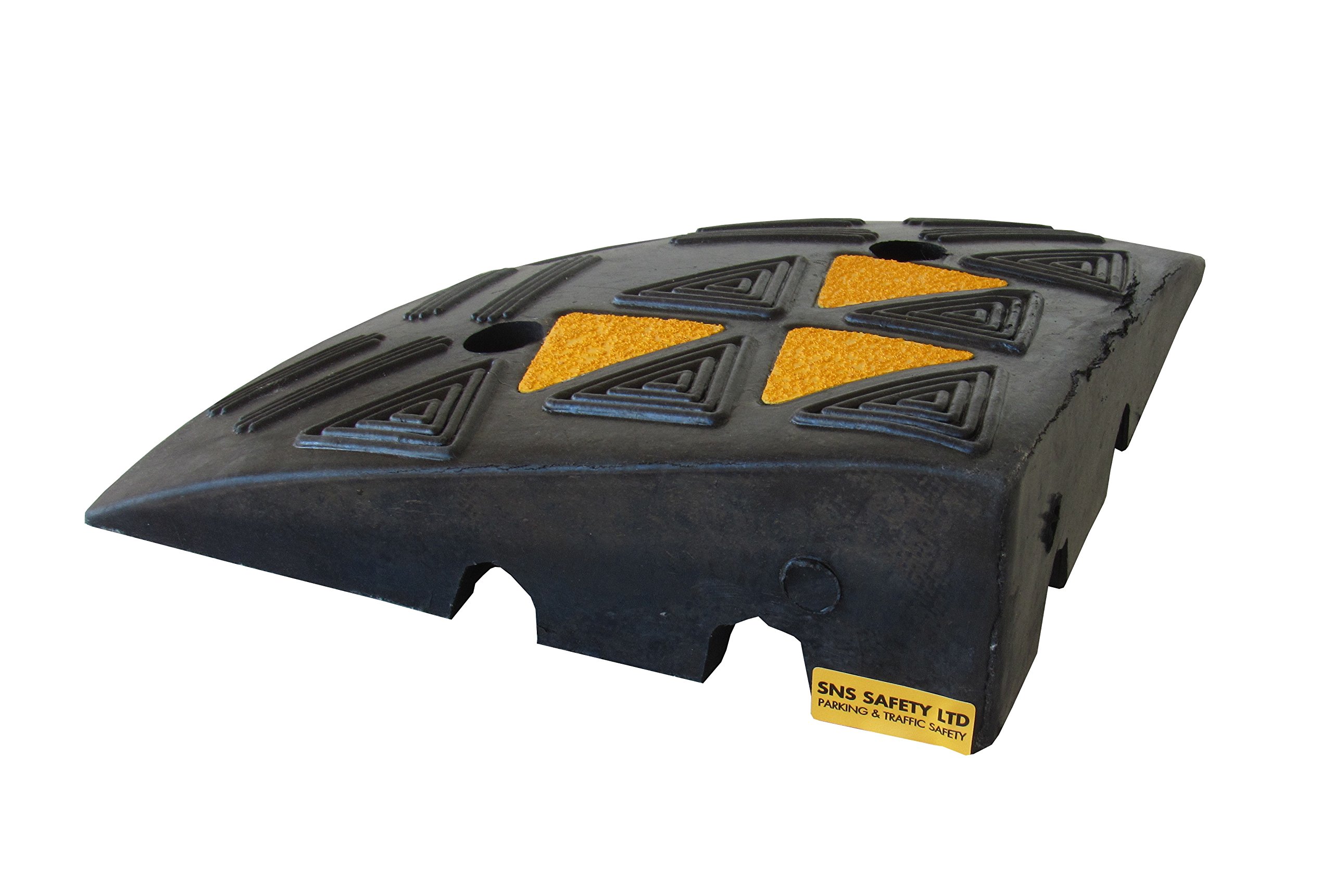 RKR-1E Rampa de Caucho Rubber Parte Fin 10 cm (Paquete de 1)