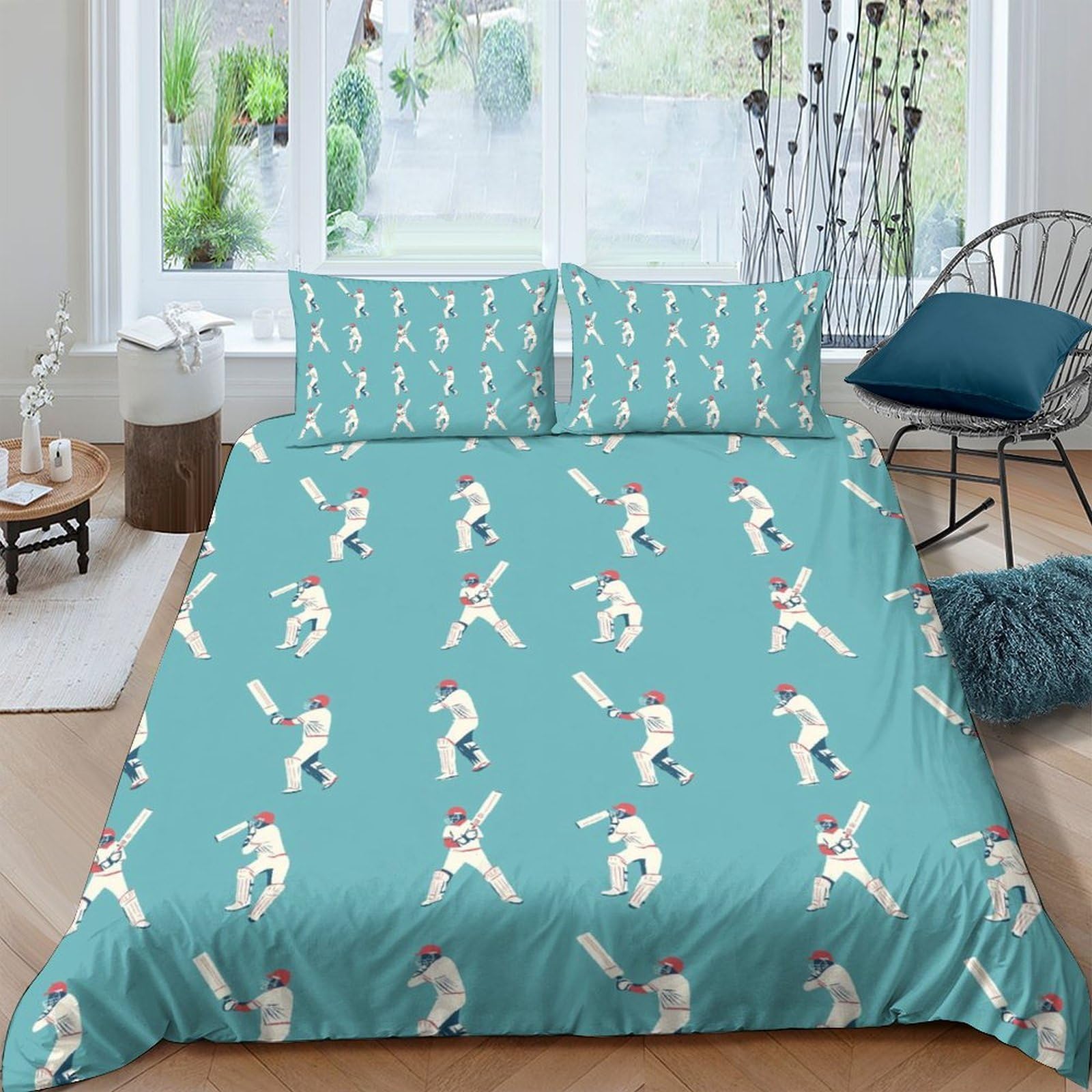 Ctjqhvkz Style-3 3D Printed Karate Art Fitted Sheet Microfiber Soft Teal Martial Dance Bed Cover For Bedroom Guest Room Decor Single（135X200cm）