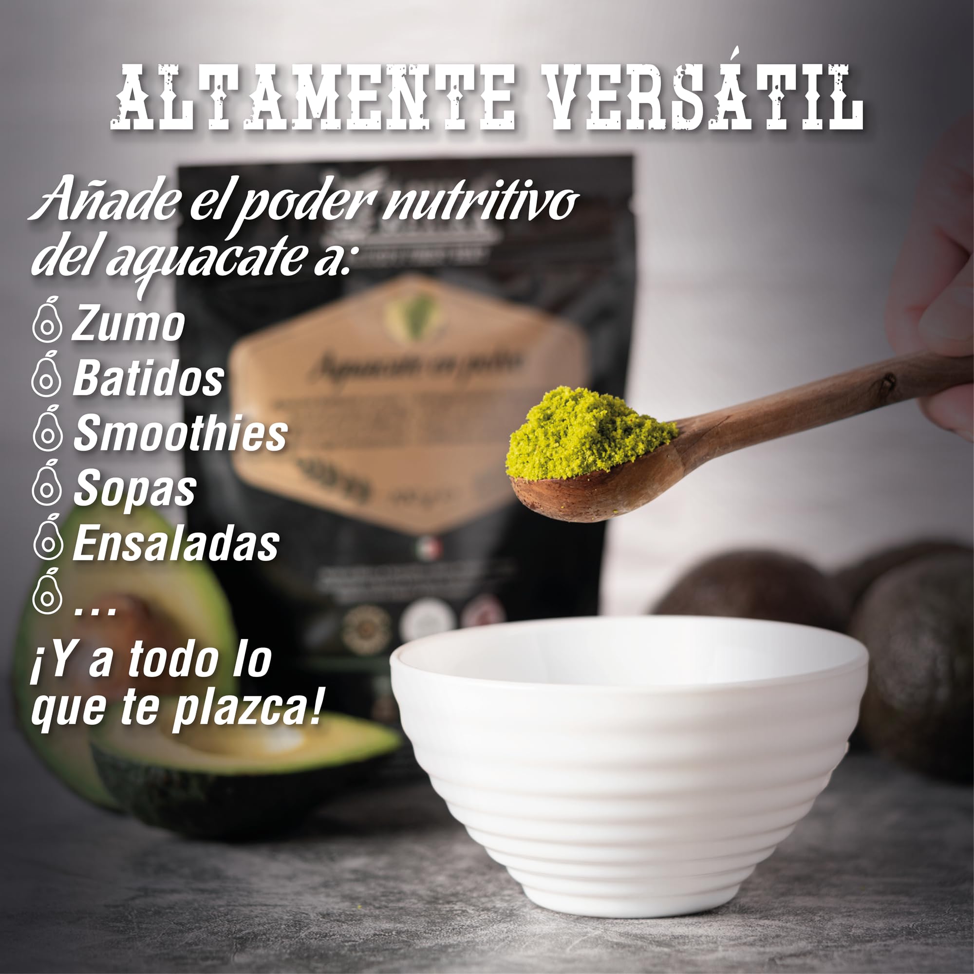 ÁGUILA MEXIKA Aguacate en polvo 2-Pack Hass liofilizados