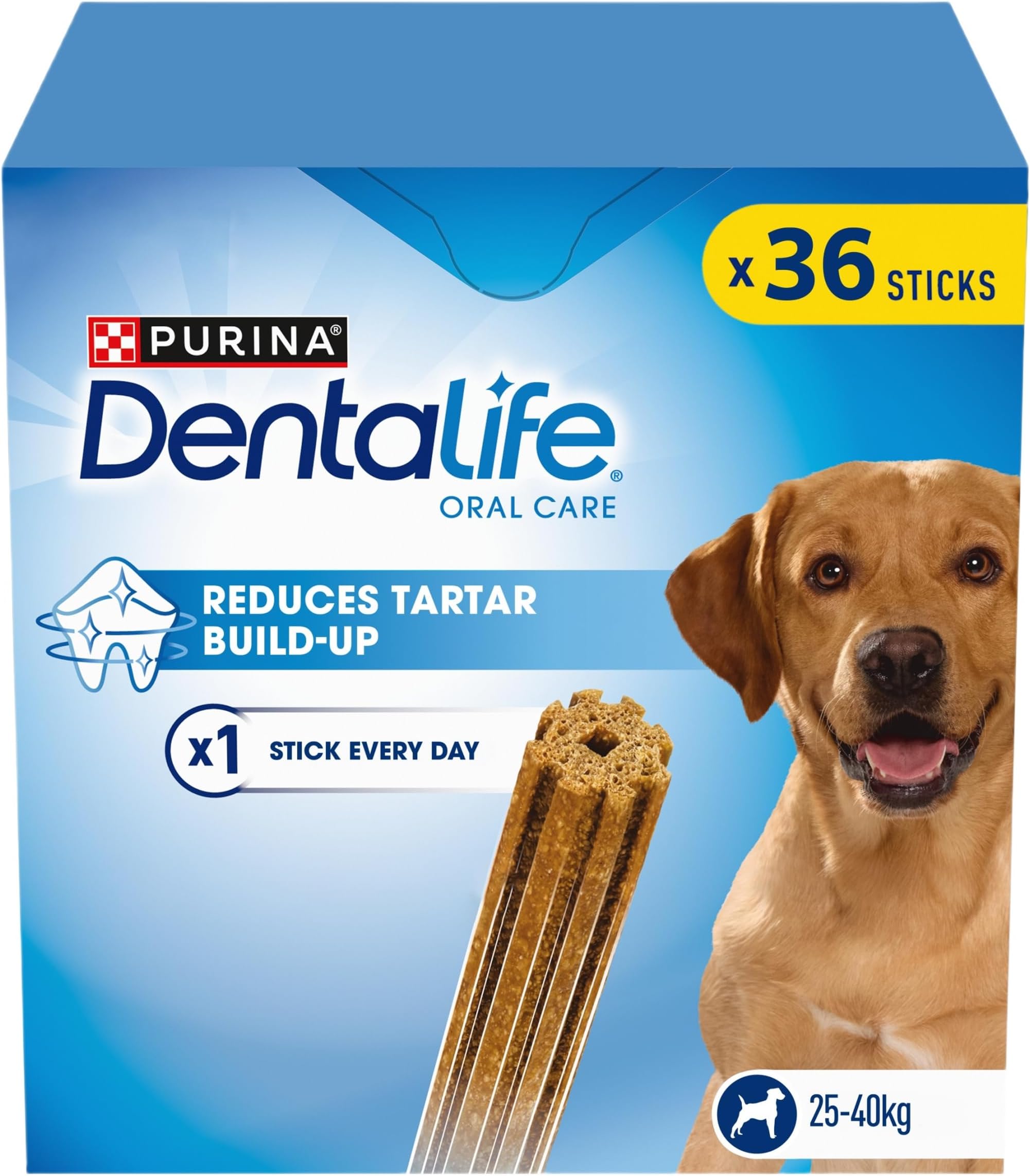 PURINA Dentalife | Large Dog Treat Dental Chew 36 Stick