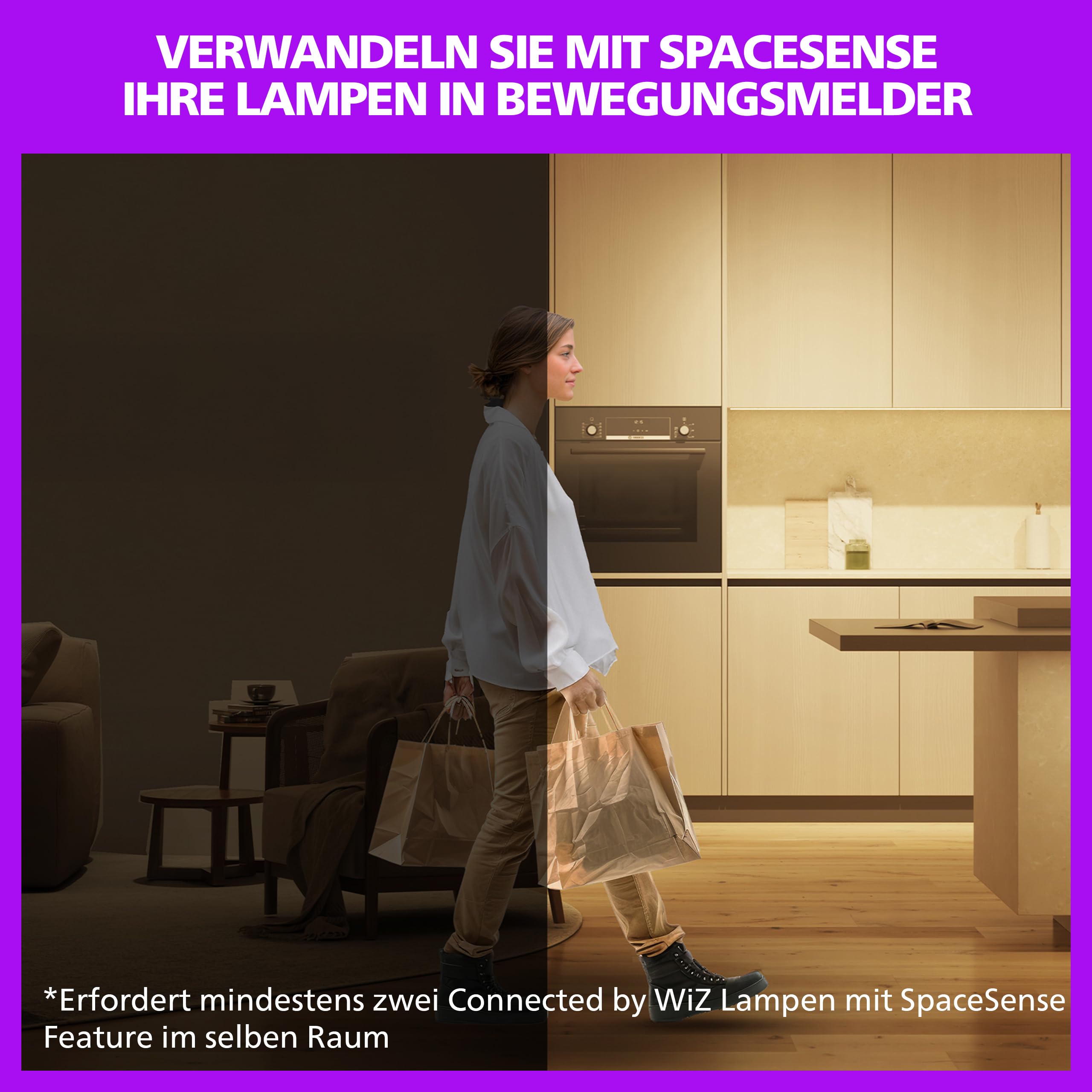 Philips Smart Lighting Deckenleuchte, rund, 30 cm