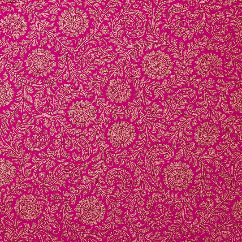 Luxury Indian Banarasi Brocade Silk Table Runner Pink & Gold Jacquard with Tassels 13x108 Inches|Perfect for 8-10 Seater Dining, Center, or Console Table Festive Diwali Decor & Gift|WWW.THROWPILLOW.IN