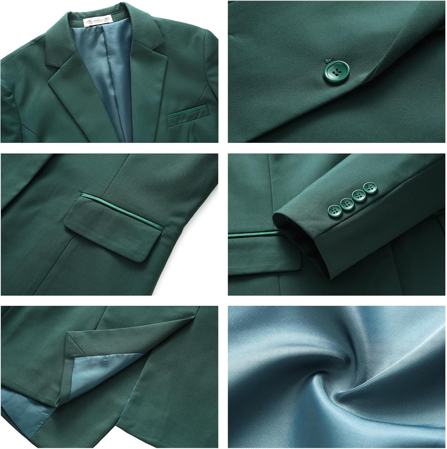 MODFUL Women Suits Work Professional Office 2 Piece Pant Suits - Image 5