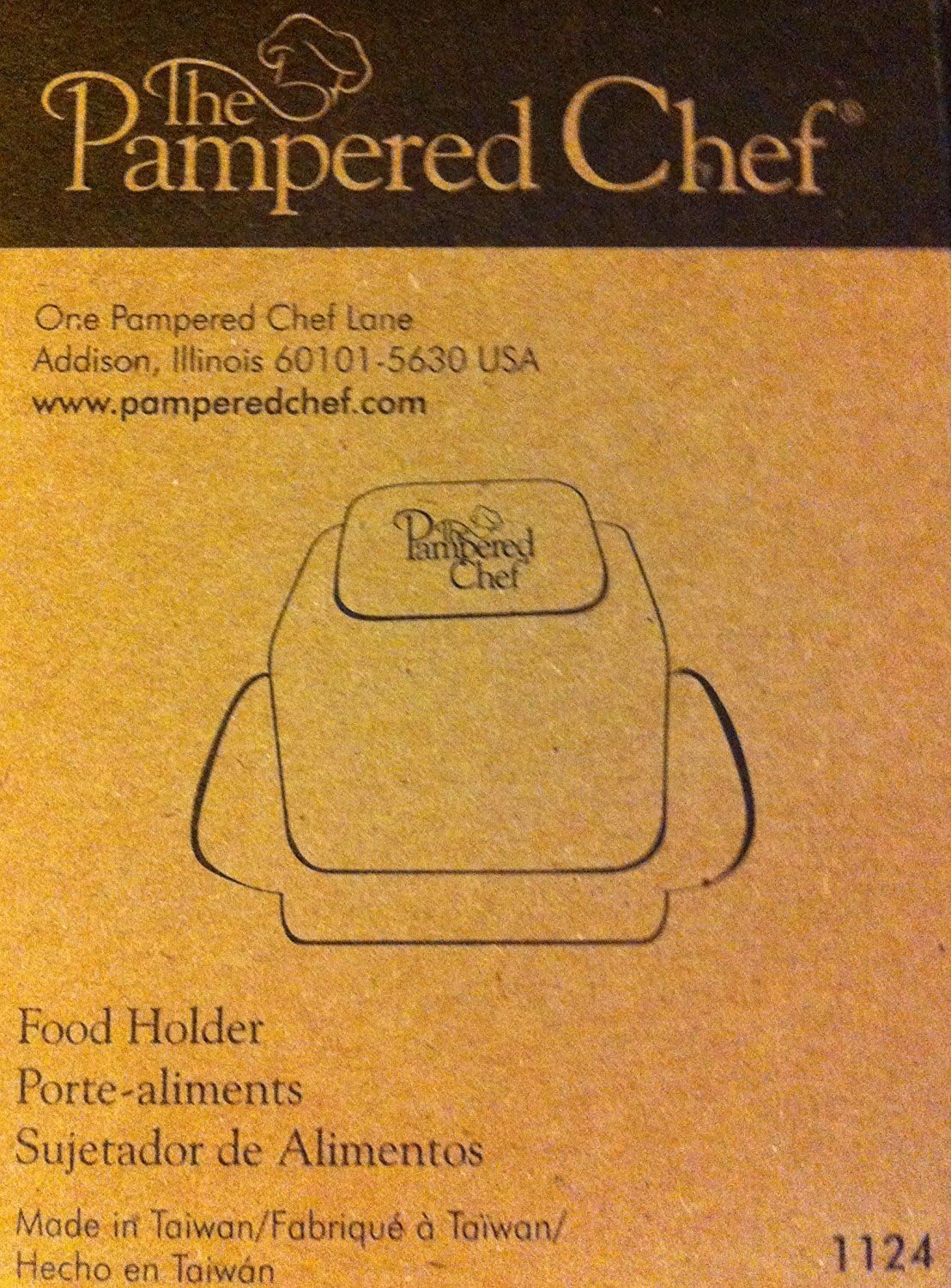 1 X Pampered Chef Food Holder