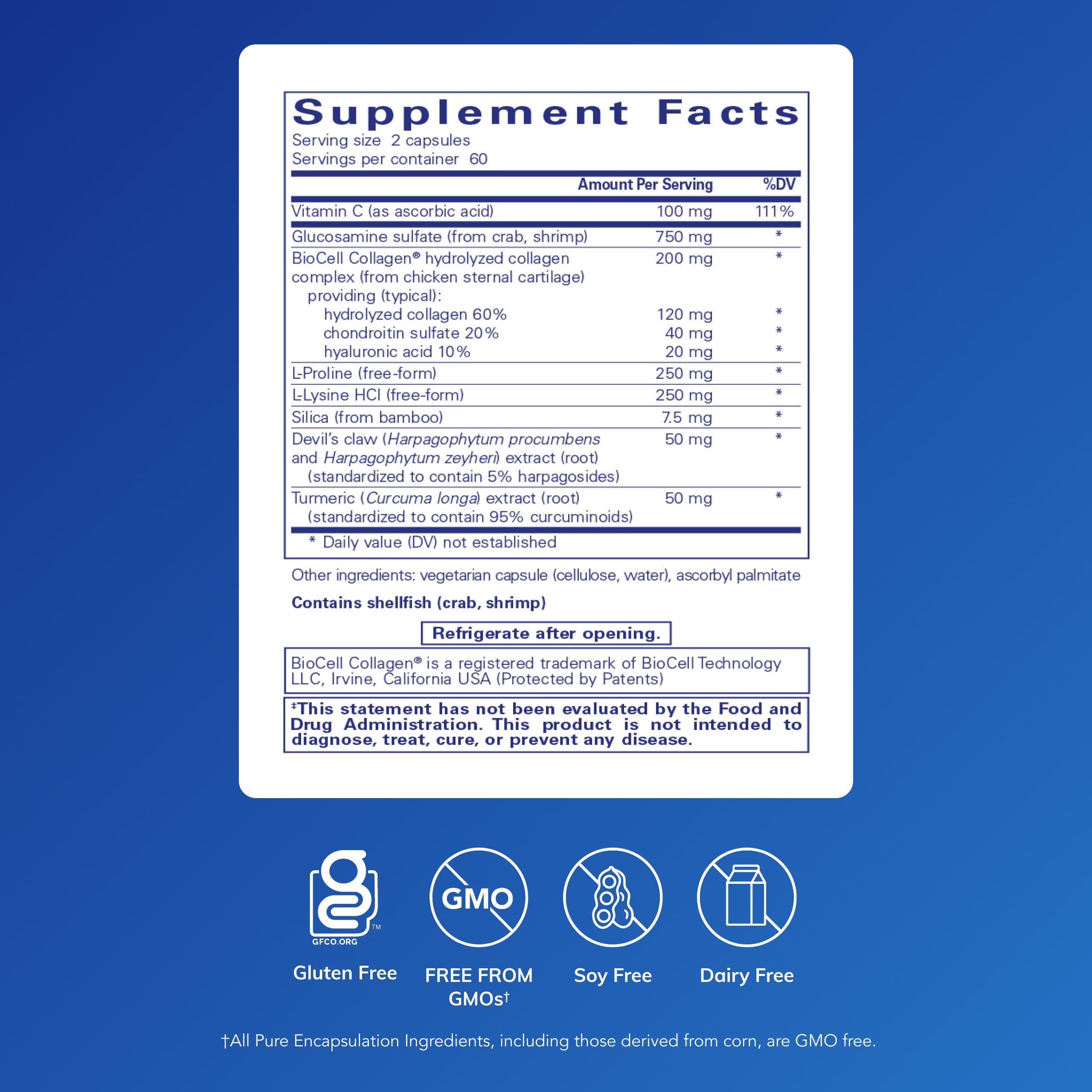 Pure Encapsulations - Ligament Restore, 120 Capsules — Amazon image 2