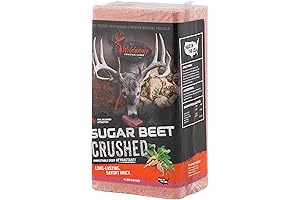 WILDGAME Sugar Beet Crushed Deer Attractant | 4lb Brick Time Release Scent