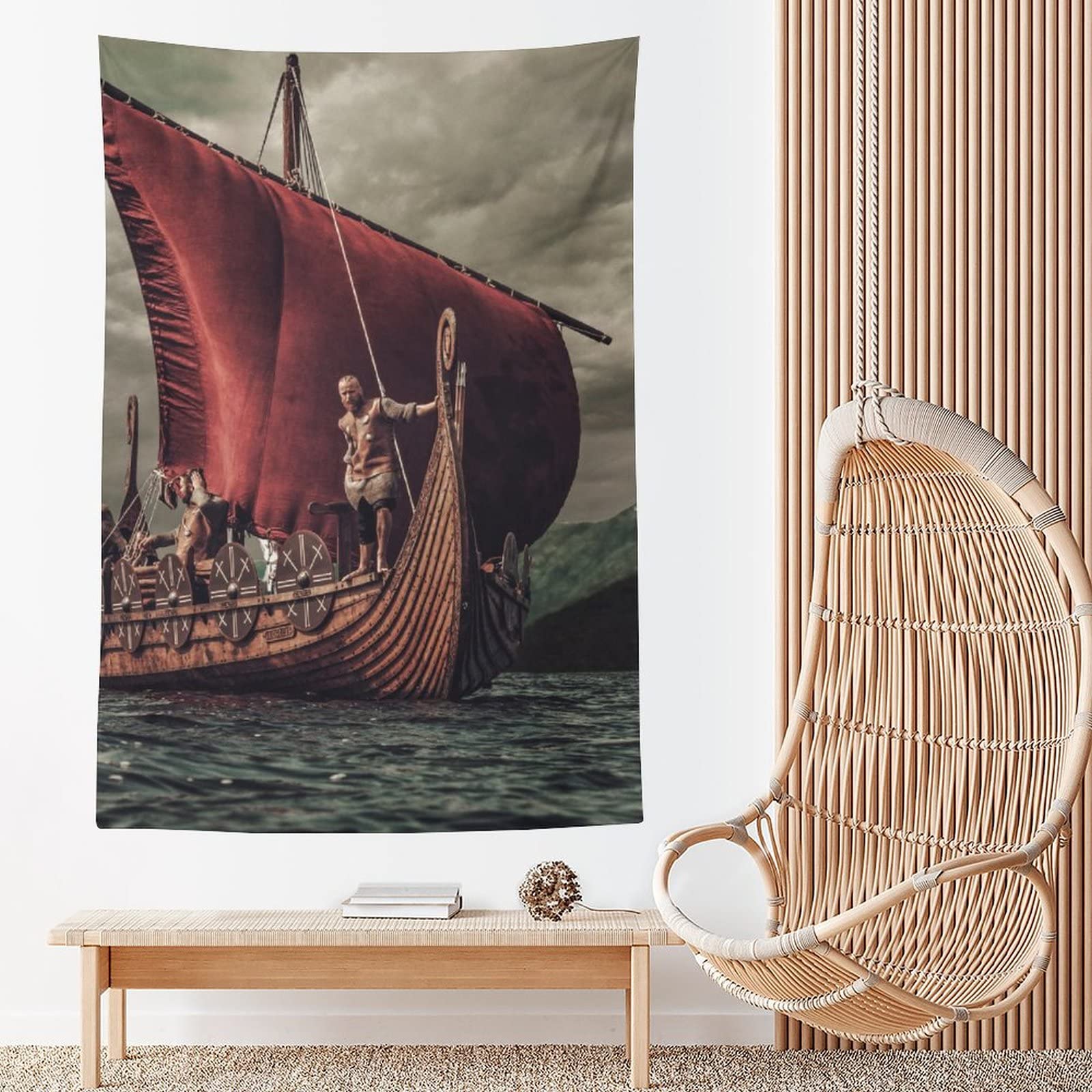 Amazon.co.jp: ヴァイキング フローティング シー タペストリー