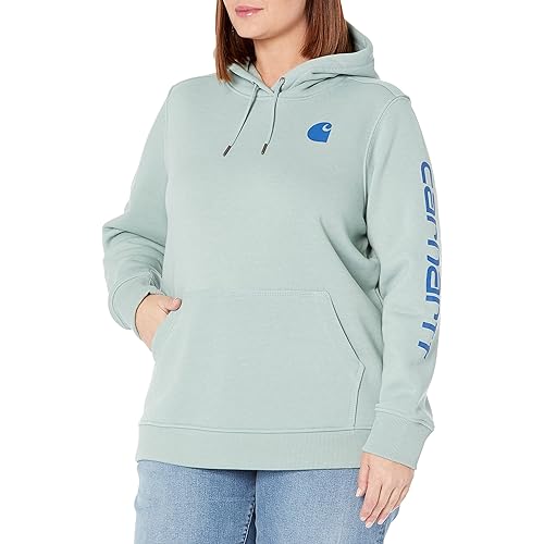 Carhartt Women's 102791 Women's Clarksburg Graphic Sleeve Pullover Sweatshirt