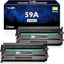 Meagiis CF259A 59A No Chip Toner Cartridge Compatible with HP 59A 59X CF259 A CF259X Toner for HP Laserjet Pro M404dn MFP M428fdw M428dw M428fdn M404dw M404n M304a M304dn M430f M430f M44 06dn (2 black