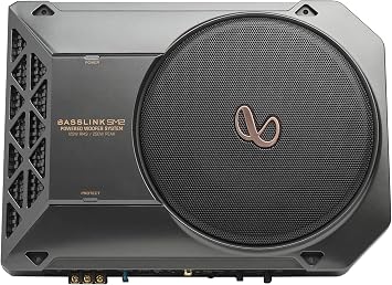 Infinity Basslink SM2- Powered, 8 Underseat Subwoofer with Remote Control