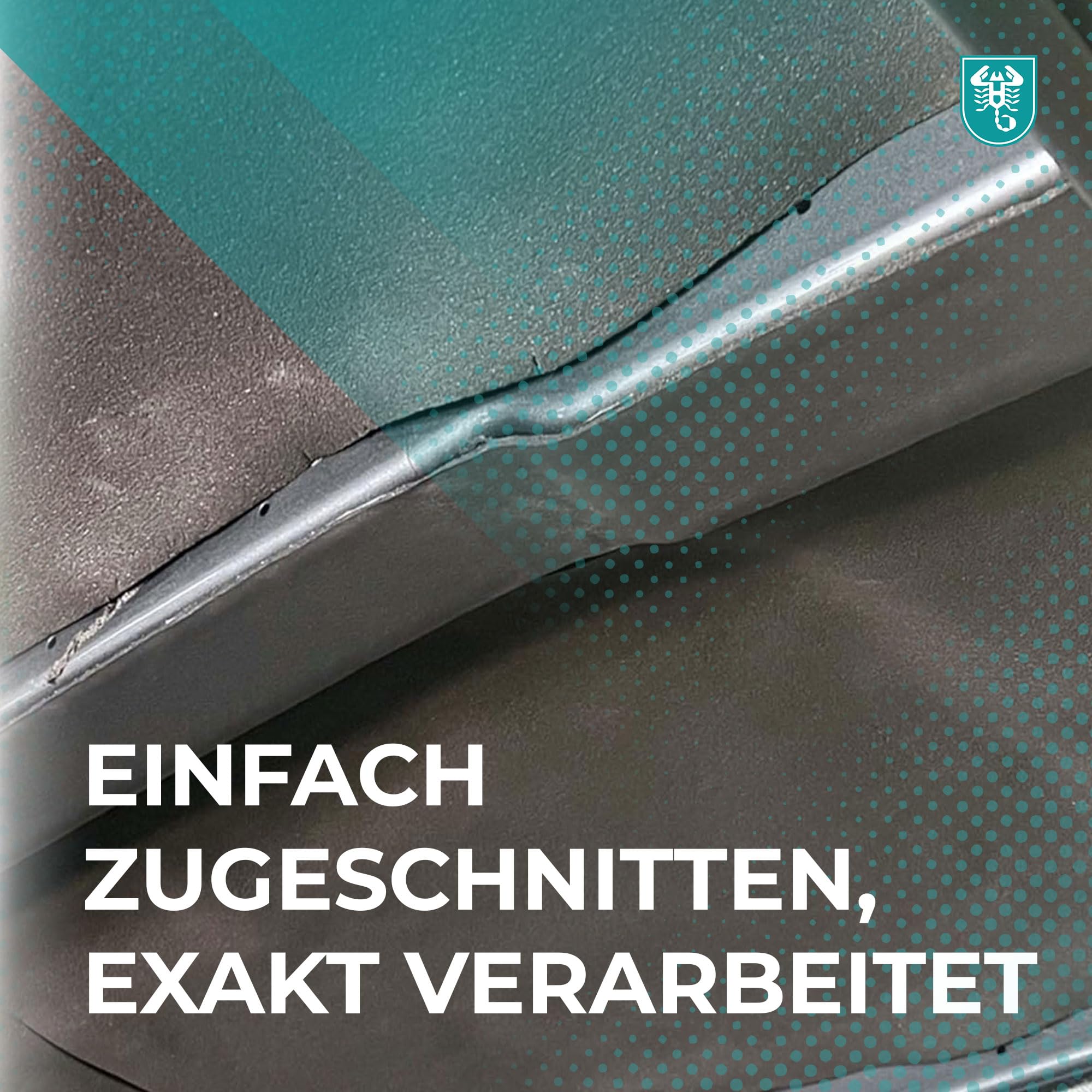 Armaflex original XG Kautschuk Streifen Zuschnitt + Scorprotect® Duftbaum (schwarz, 6 mm selbstklebend x 5 cm x 15 m)