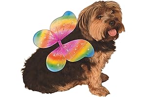 Rubie's Costume Rainbow Fairy Wings Costume for Dog: A Magical Pup-ture!