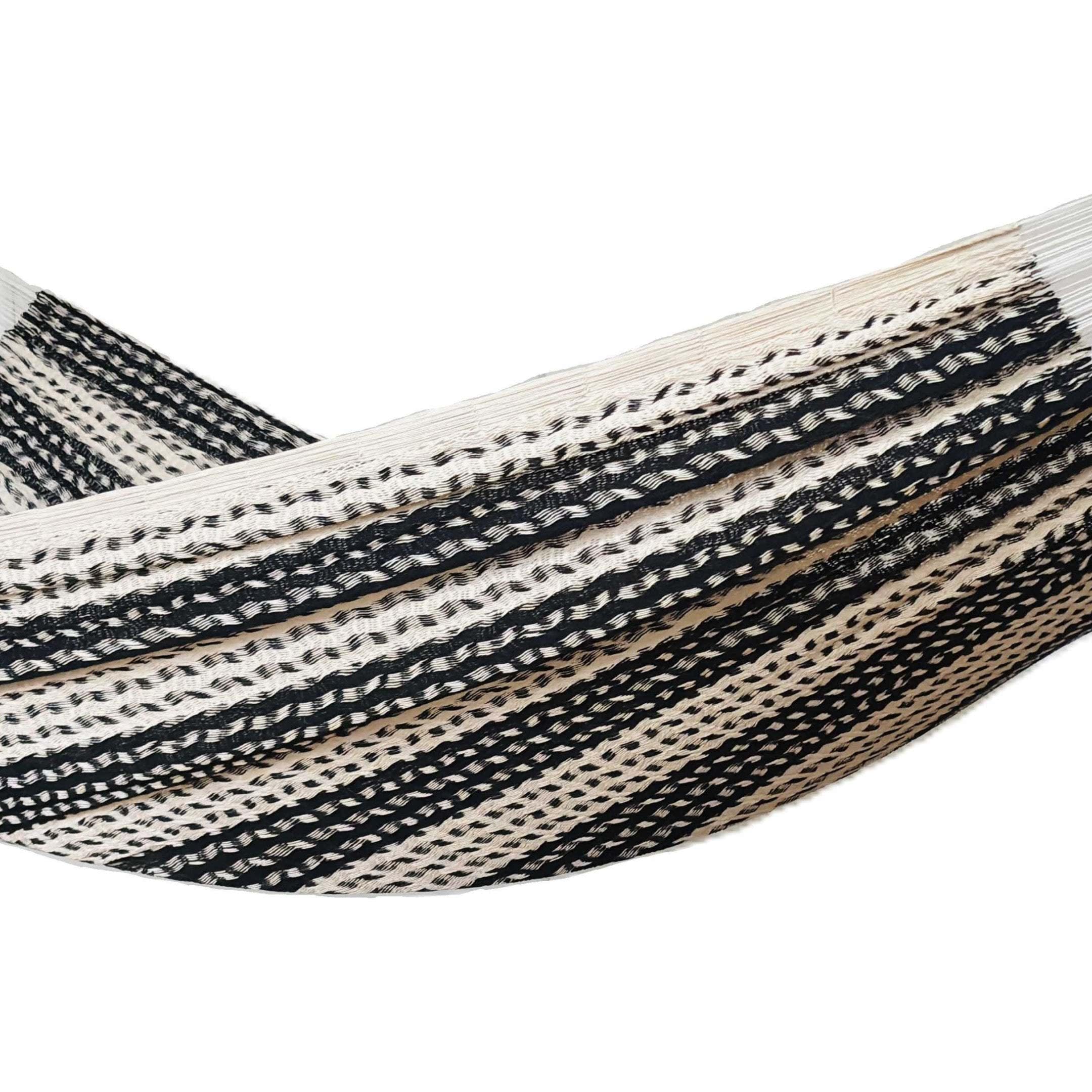 Solea L - Amaca in rete di cotone traspirante, ergonomica, larghezza 170 cm, lunghezza 390 cm, 100% fatto a mano (Bliss L)