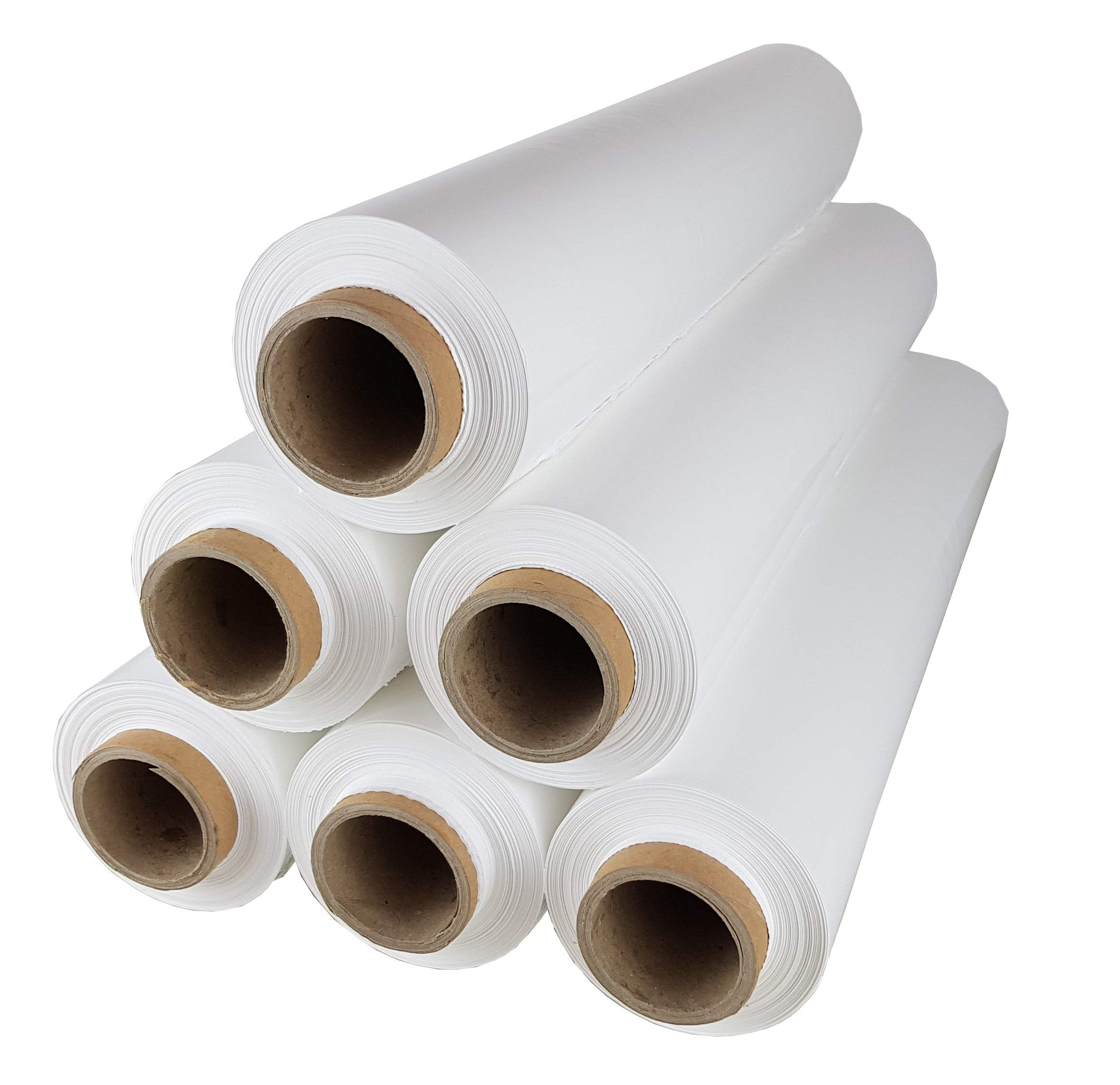 Freiziel® Stretchfolie 23my 500mm 2,5kg Palettenfolie Handfolie (Weiß)