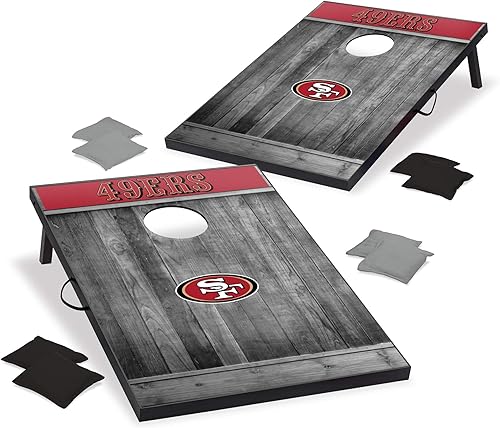 Vista 10 de Wild Sports Juego de Cornhole de madera MDF NFL de 2'x3