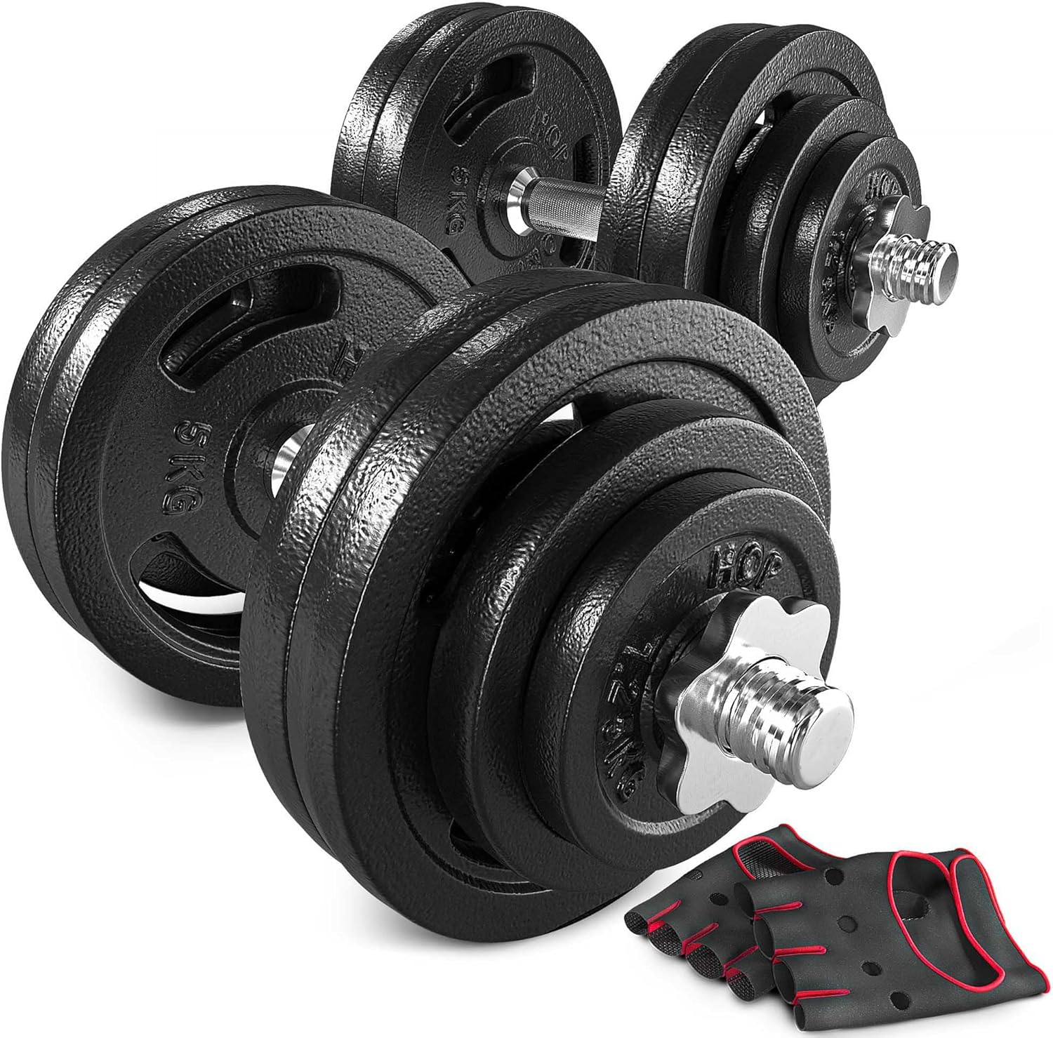 Hop-Sport Cast Dumbbells Set Dumbbells 10 kg 15 kg 20 kg 30 kg 40 kg 60 kg Weights
