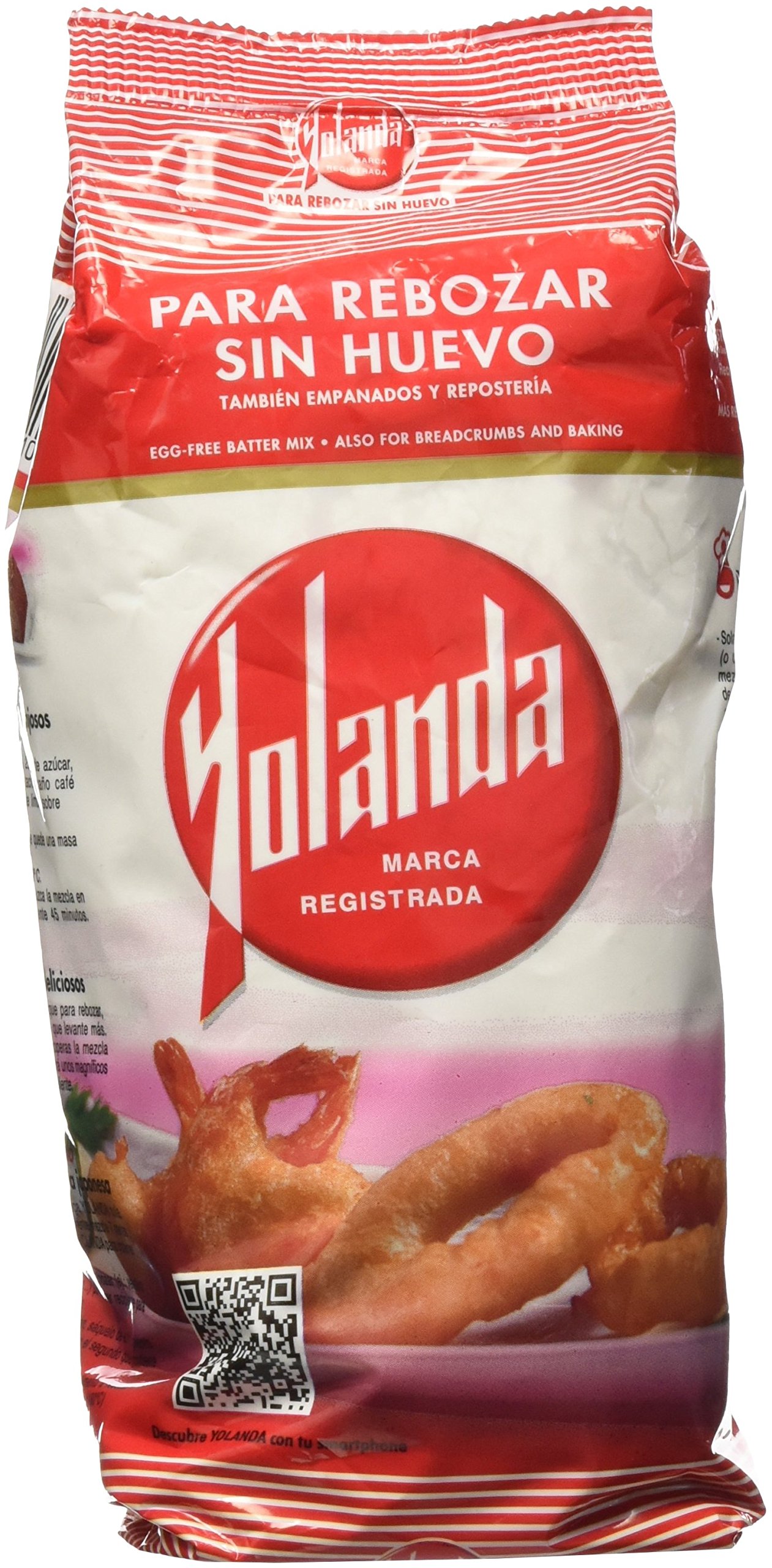 Yolanda Harina Para Rebozar Sin Huevo 500 g Pack de 6 3000 g