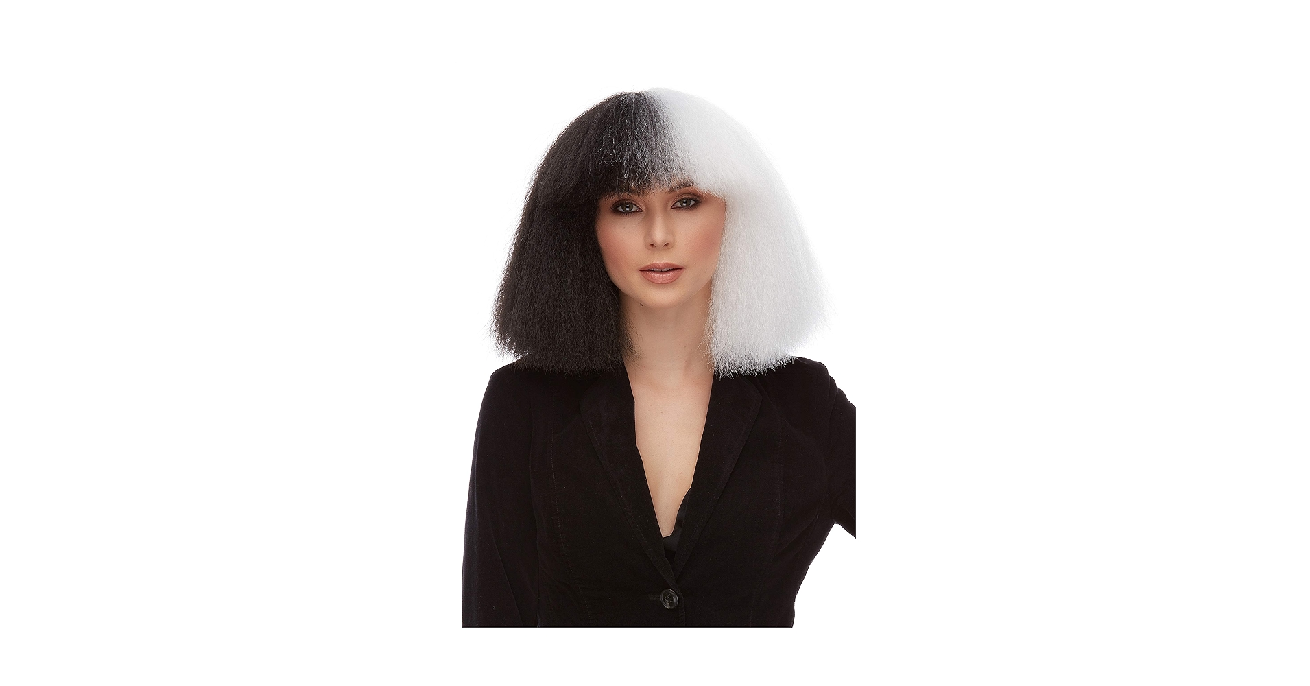 Amazon.com: Pop Sia Muse Color Black n White - Sepia Wigs