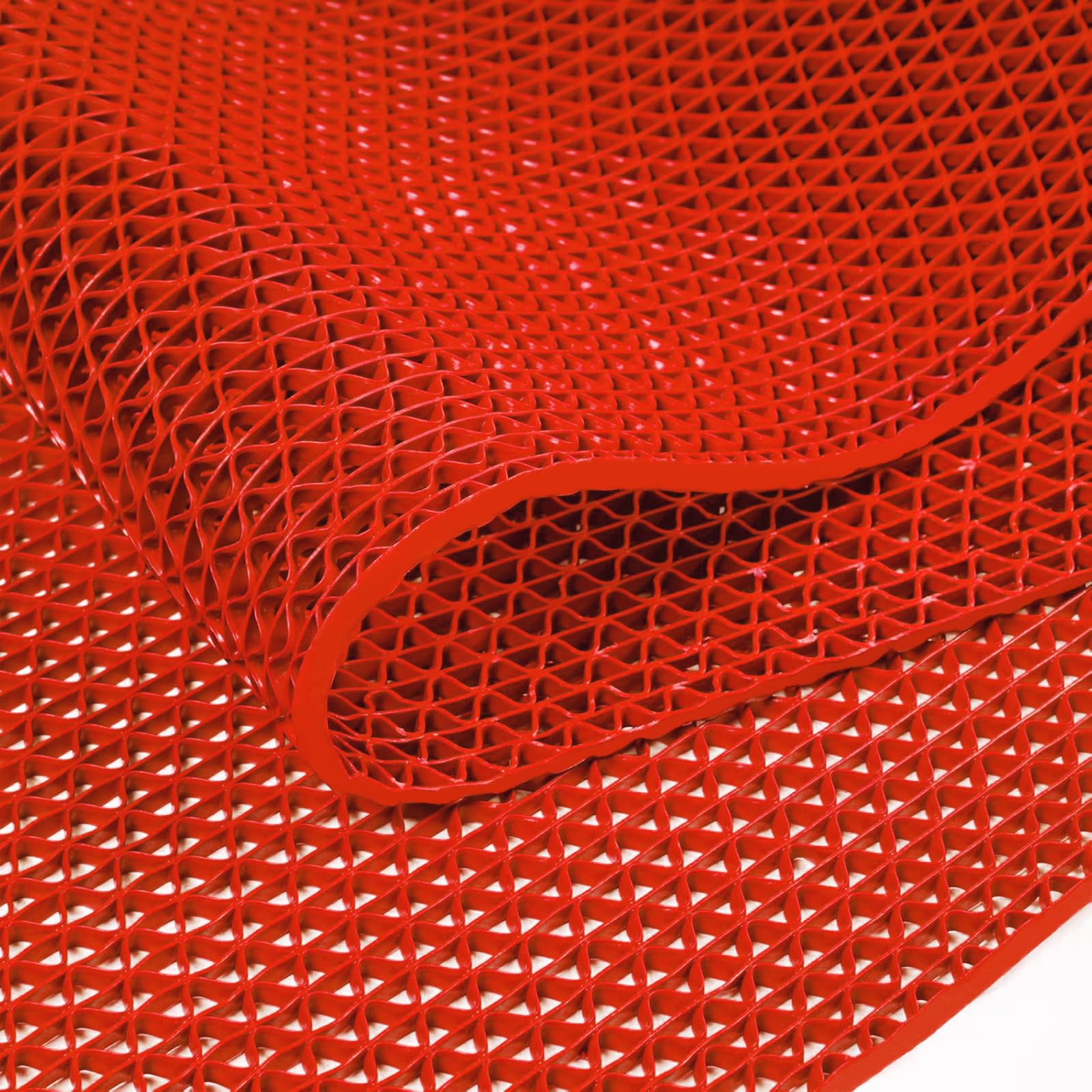 WochiTV Non Slip Drainage Mats PVC Pool Floor Mat 0.23'' Thick Outdoor Indoor Parking Space Mat for Bathroom Garage Basement Backyard Commercial