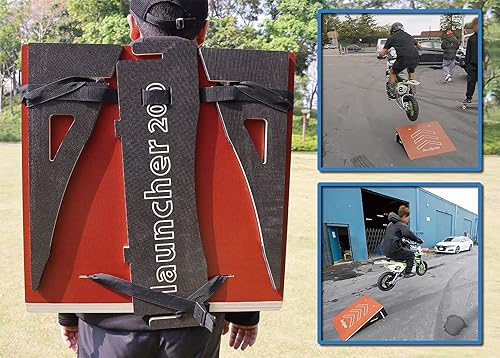 Miniatura 5 de Rampa para Monopatín y Bicicleta Infantil - BMX, Patinete, Coche RC y Rampas para Dirt Bike con Saltos