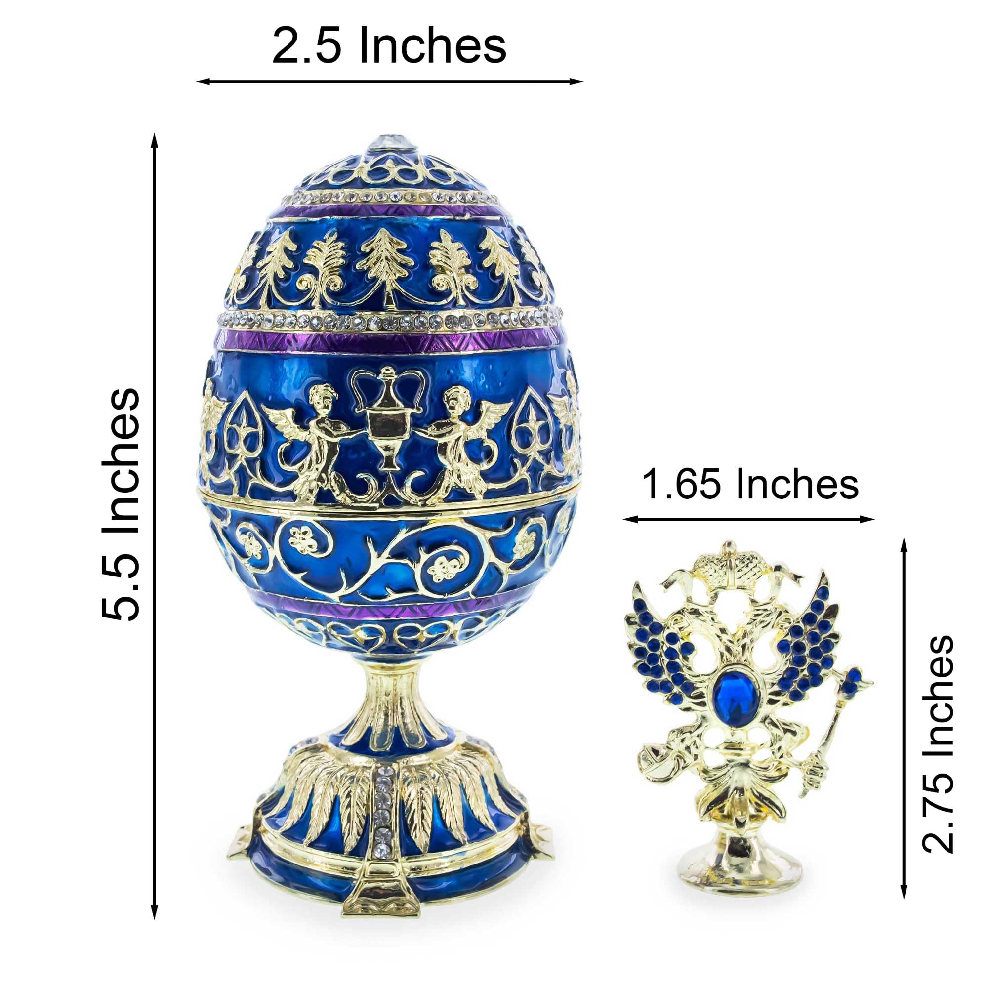 Amazon.com: BestPysanky 1912 Tsarevich Royal Imperial Easter Egg