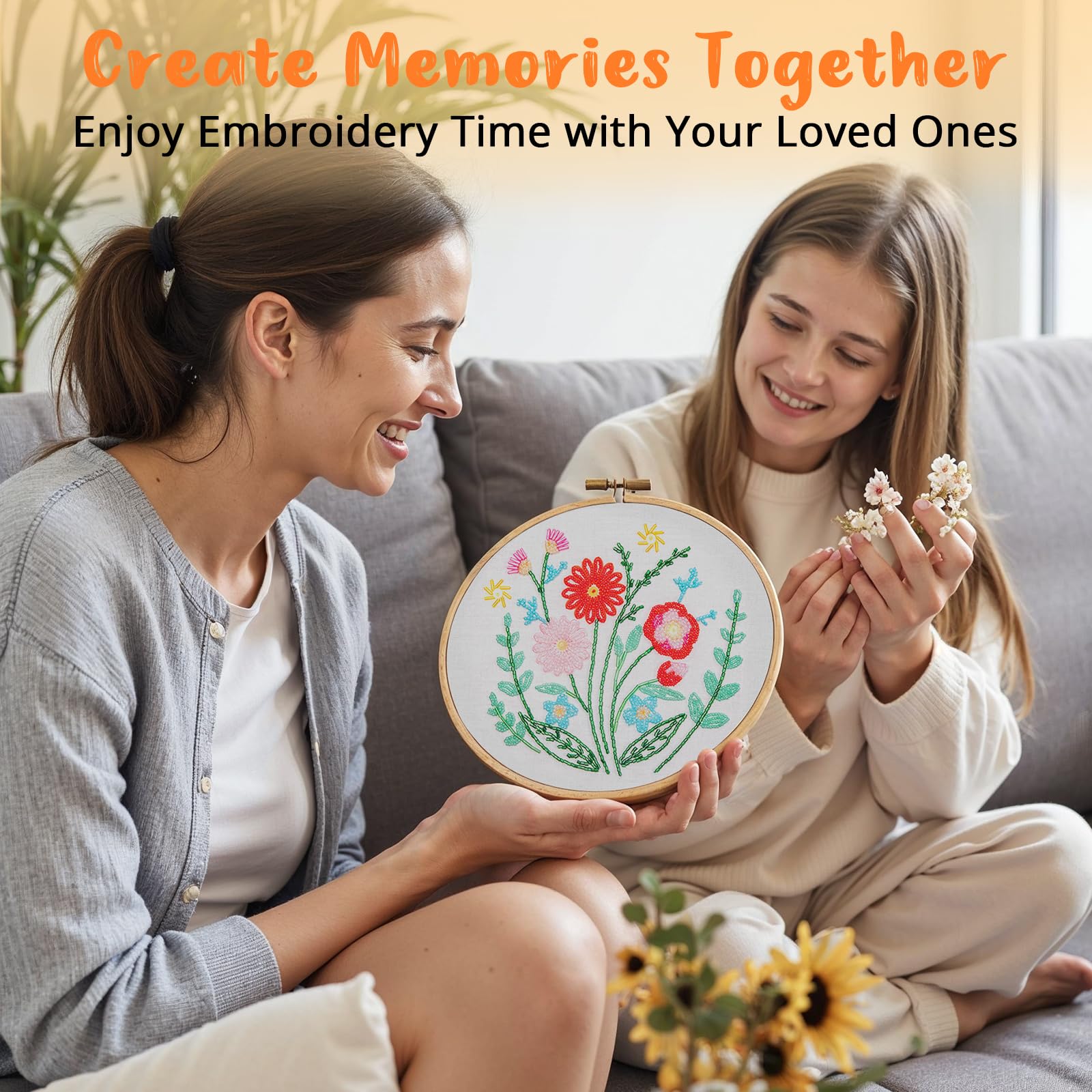 Bead Embroidery Kit for Beginners - Sparkle & Shine -5
