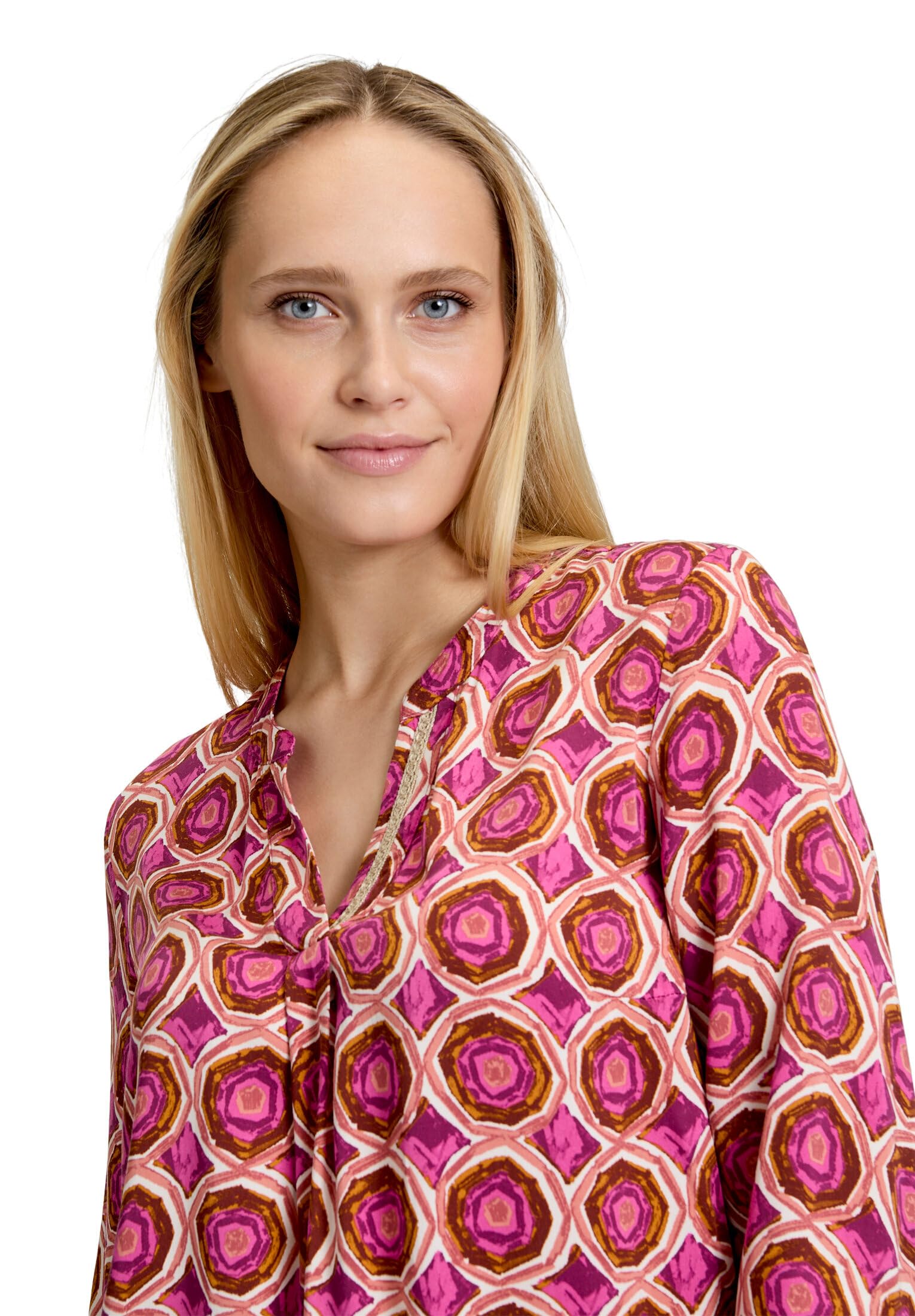 Cartoon Damen Bluse Kurz 3/4 Arm Bluse