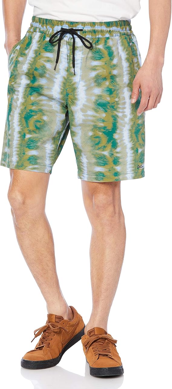 Parks Sage Green 18 Inch Men's Shorts Green Amazon.co.uk