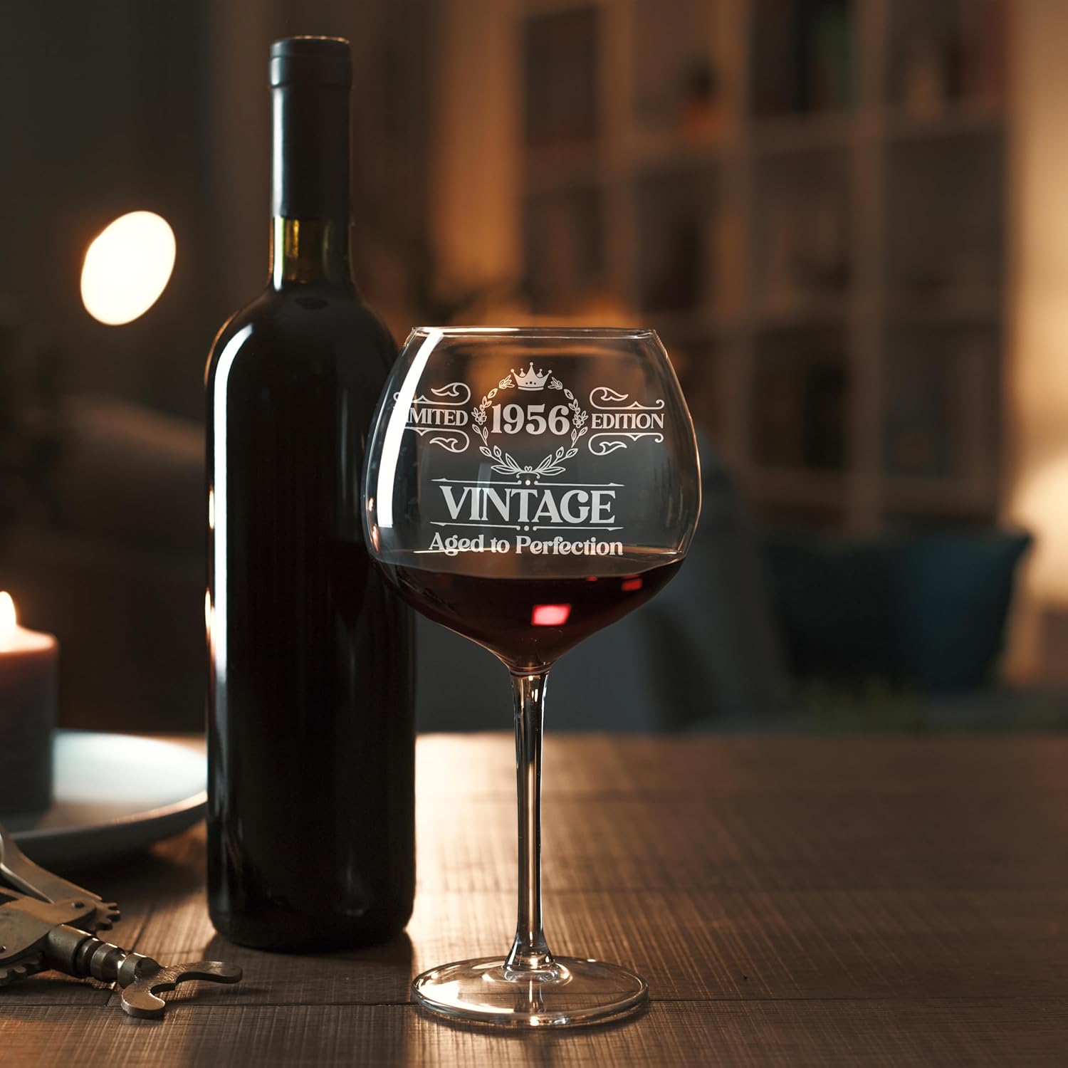 Engraved 70th Wine Glass 16 Oz, 70th Birthday Gifts For Women, 70 Birthday Decorations, Funny 70 Bday Gifts Idea For Her, Ladies, Sister, Mom, Grandma - Turning Seventy Present - Image 8