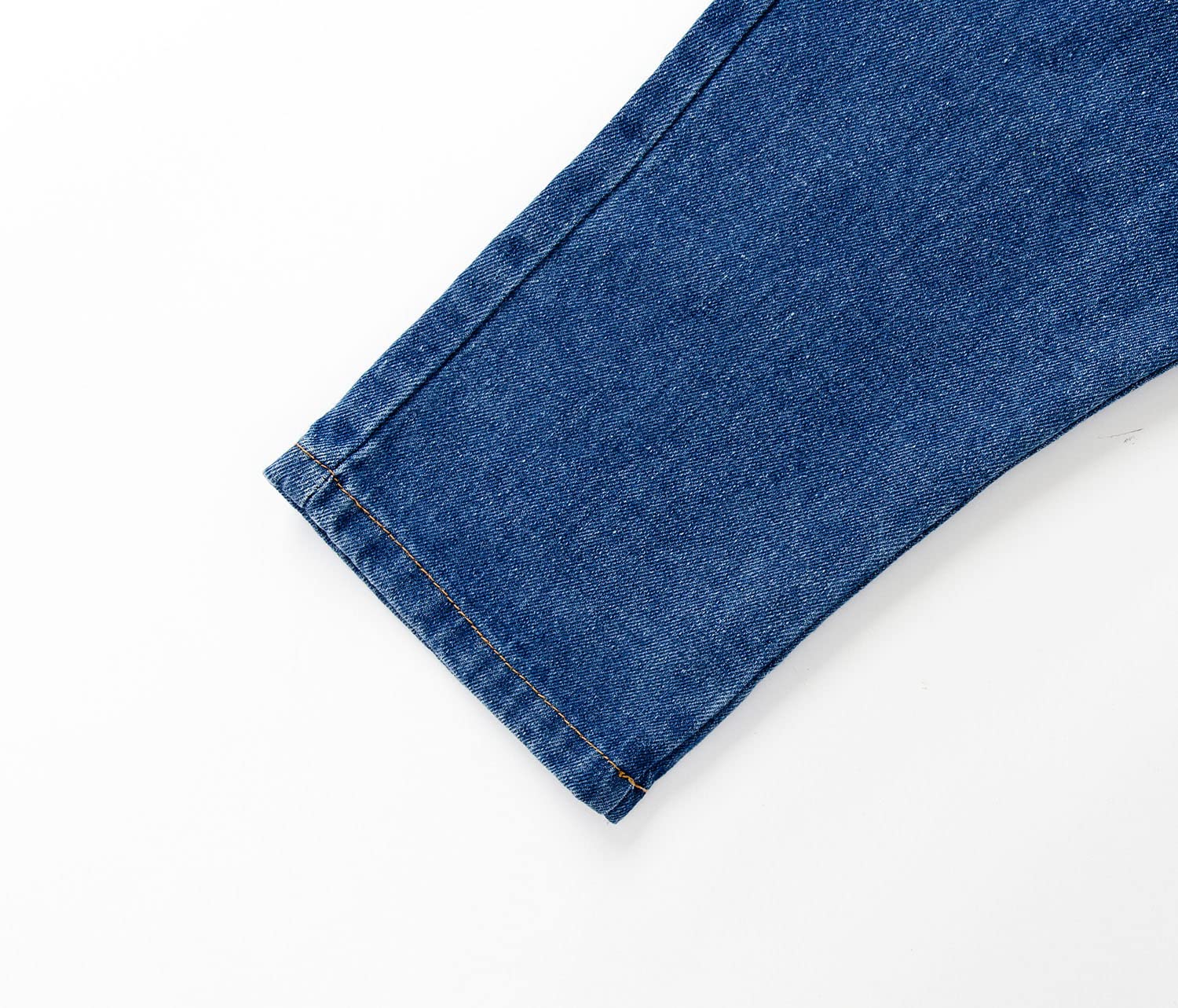 Salopette da bambina in denim Salopette da bambina in denim per 3-12 anni
