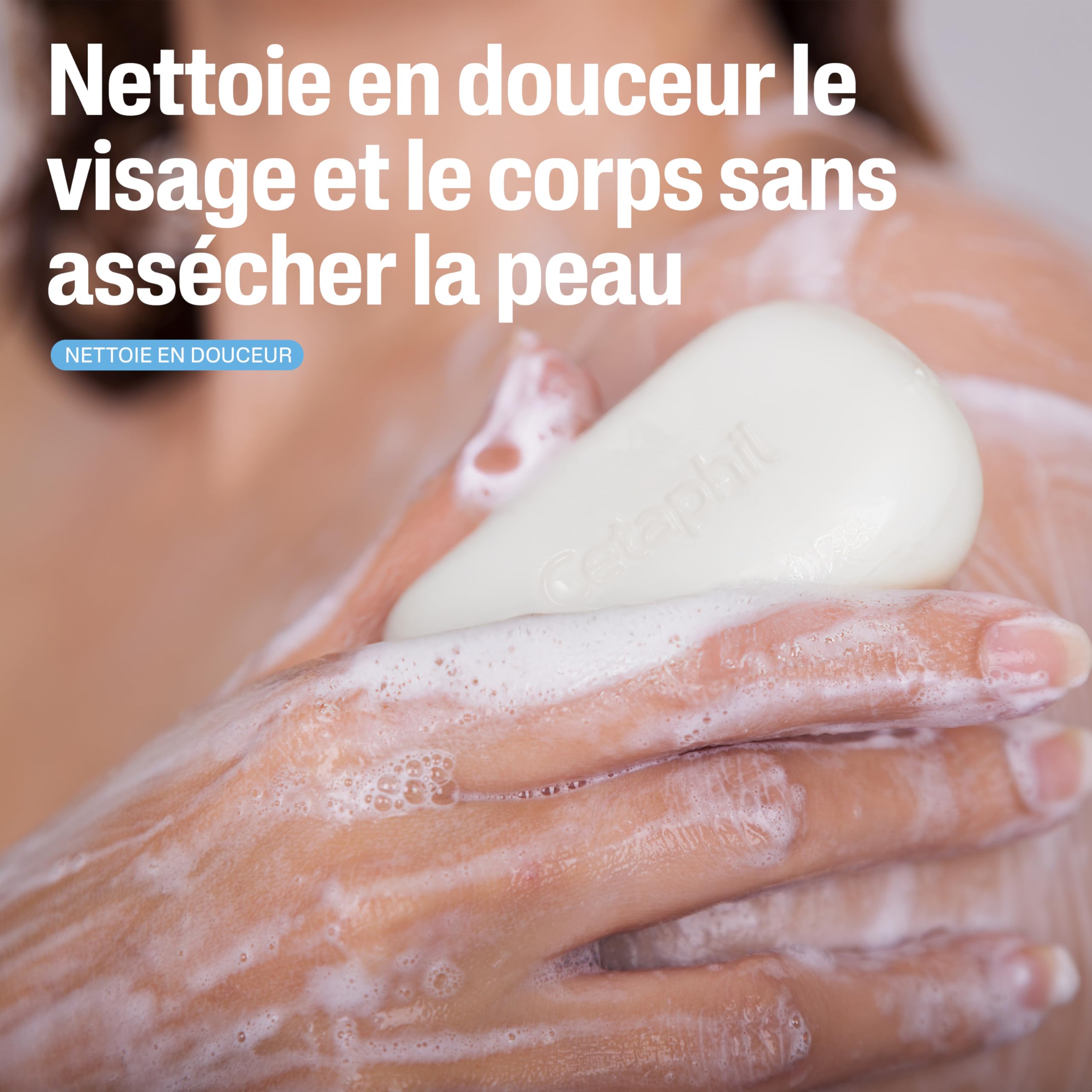 Cetaphil Pain de toilette 127gr Savon corps visage & corps Solide