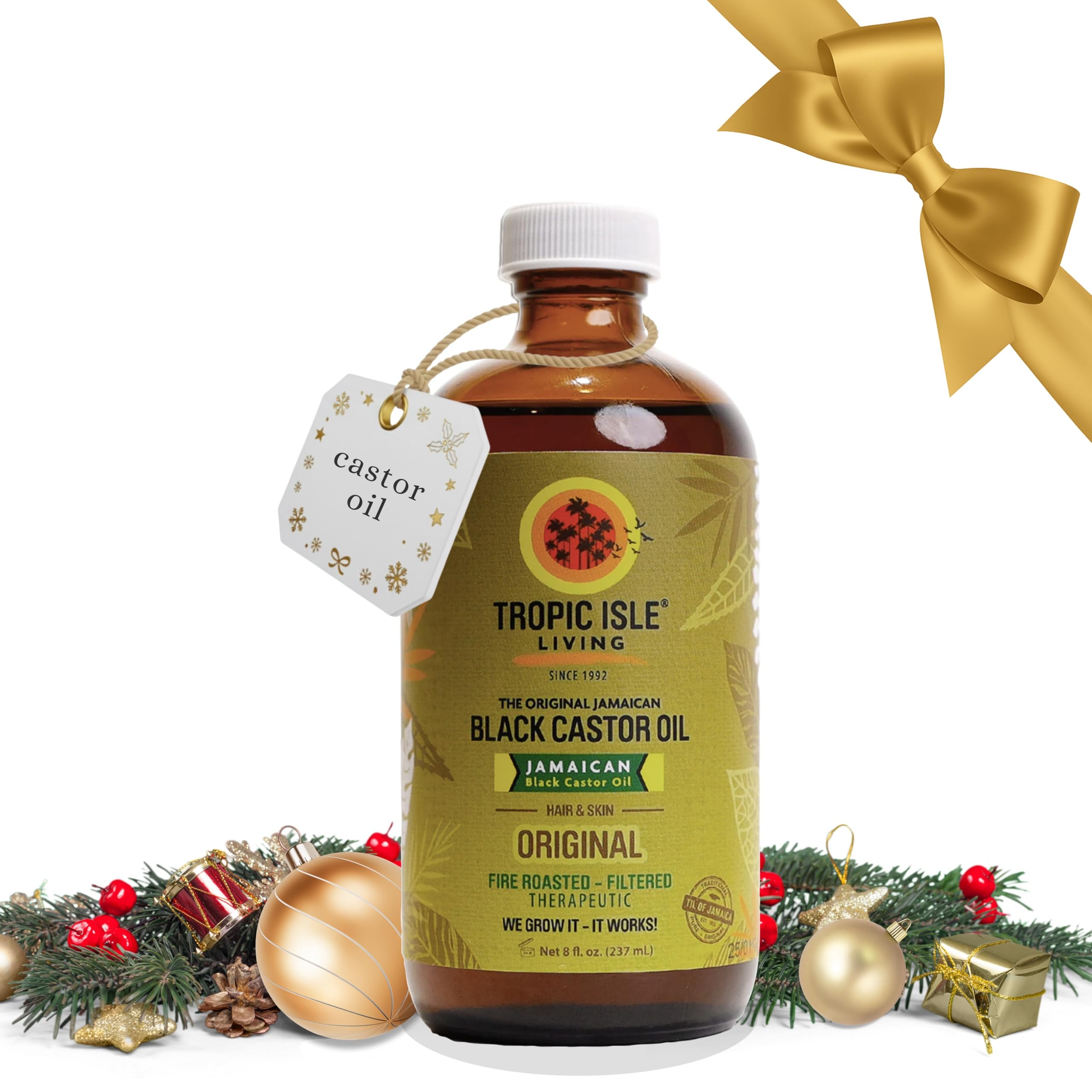 Tropic Isle Living Jamaican Black Castor Oil (8fl. oz)