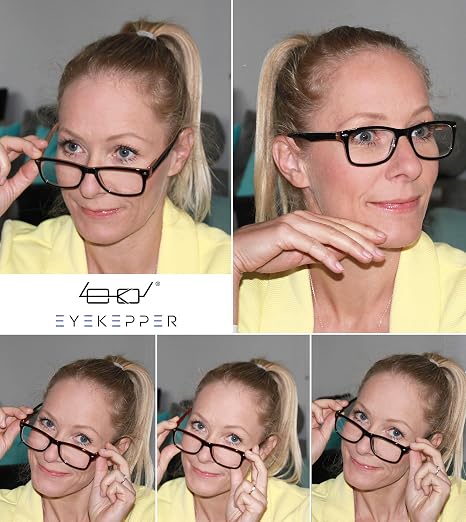Eyekepper 5 Pack Reading Glasses - Vintage Sun Readers With Spring Hinge, +2.50 Strength