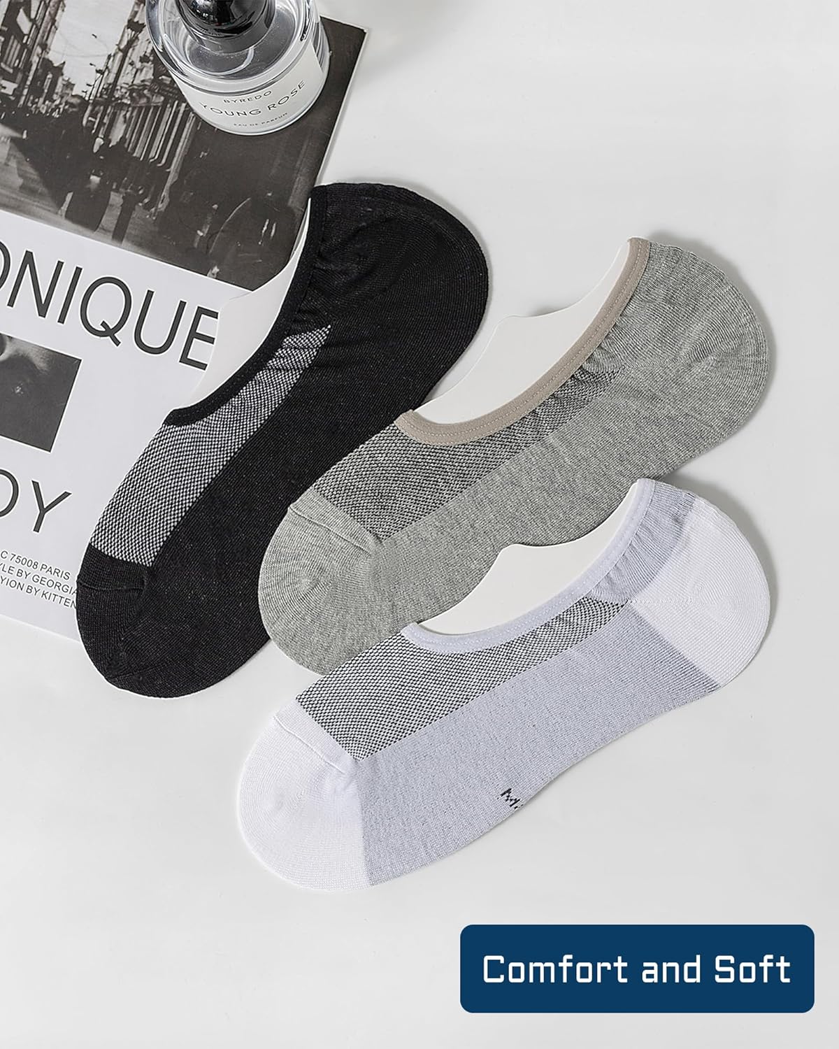 Meias masculinas de cano baixo, invisíveis, pacote com 3, meias casuais de algodão antiderrapantes no tornozelo com aderência antiderrapante, Multi, M em promoção! Veja a oferta e mais achadinhos de Moda íntima 5 Hoje é o melhor dia para comprar Meias masculinas de cano baixo, invisíveis, pacote com 3, meias casuais de algodão antiderrapantes no tornozelo com aderência antiderrapante, Multi, M com aquele preço maroto! Promoção! Aproveite a oferta! 5