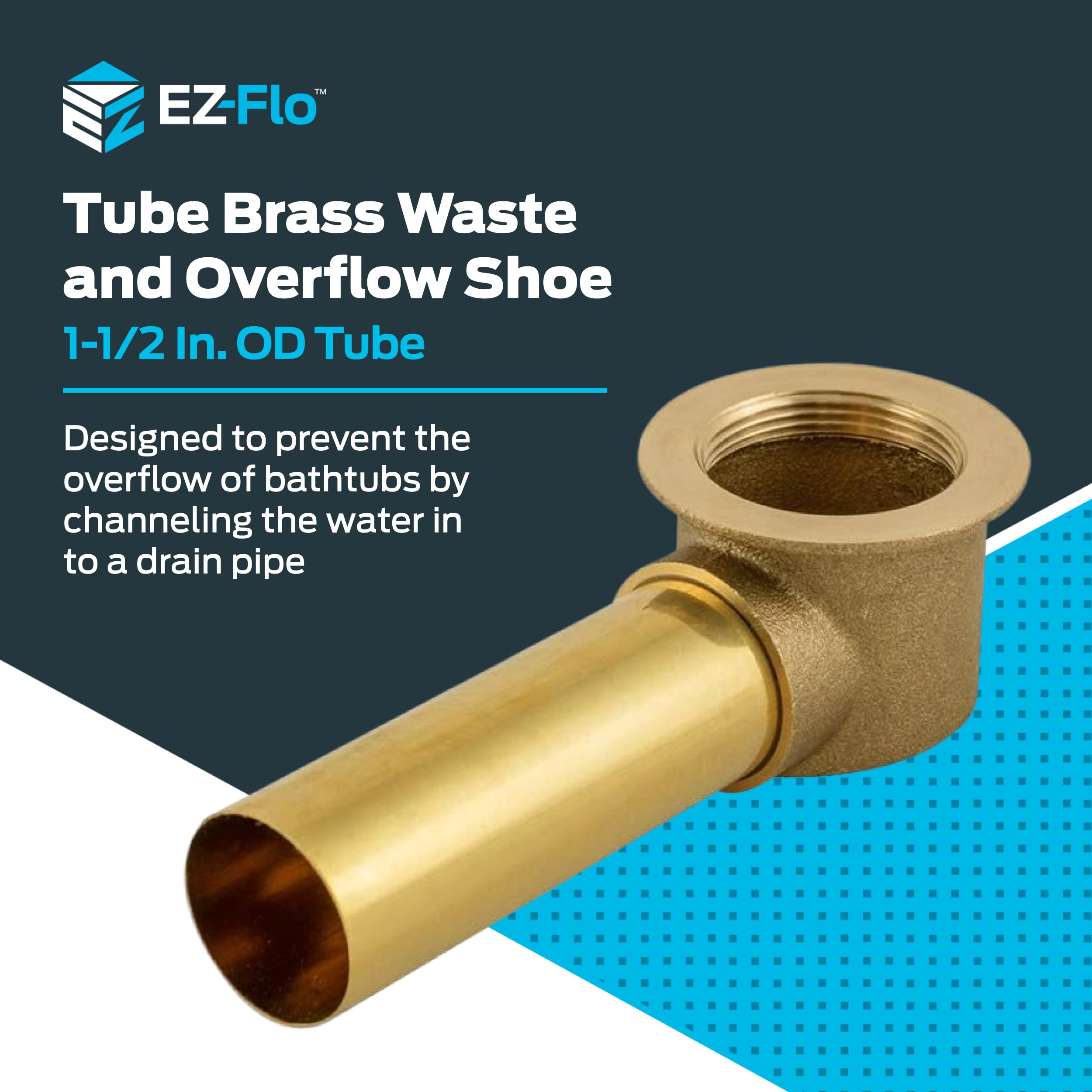 Amazon.co.jp: Eastman 35237 Brass & Pvc Waste And Overflow Shoe