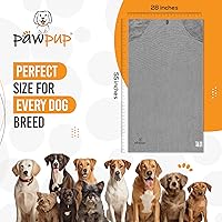Vista 3 de Toallas de microfibra súper absorbente para perros para secar perros, gatos y otras mascotas (55 x 28 pulgadas, gris)