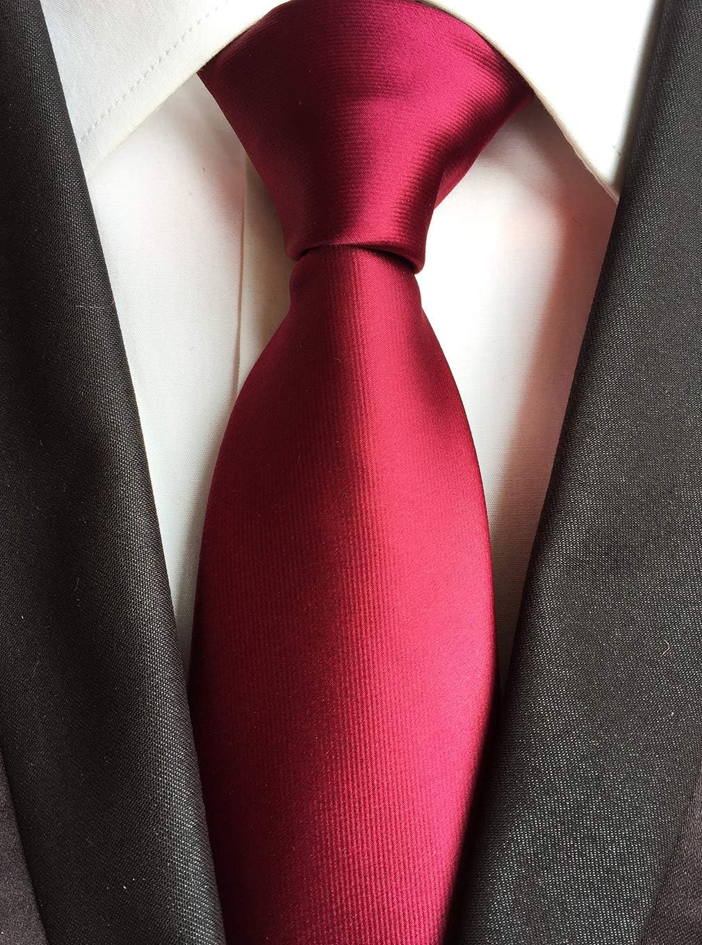 Men's Lot 5 PCS Formal Tie Rice Flowers Neck Ties Silk Neckties Set of 5 - Image 7