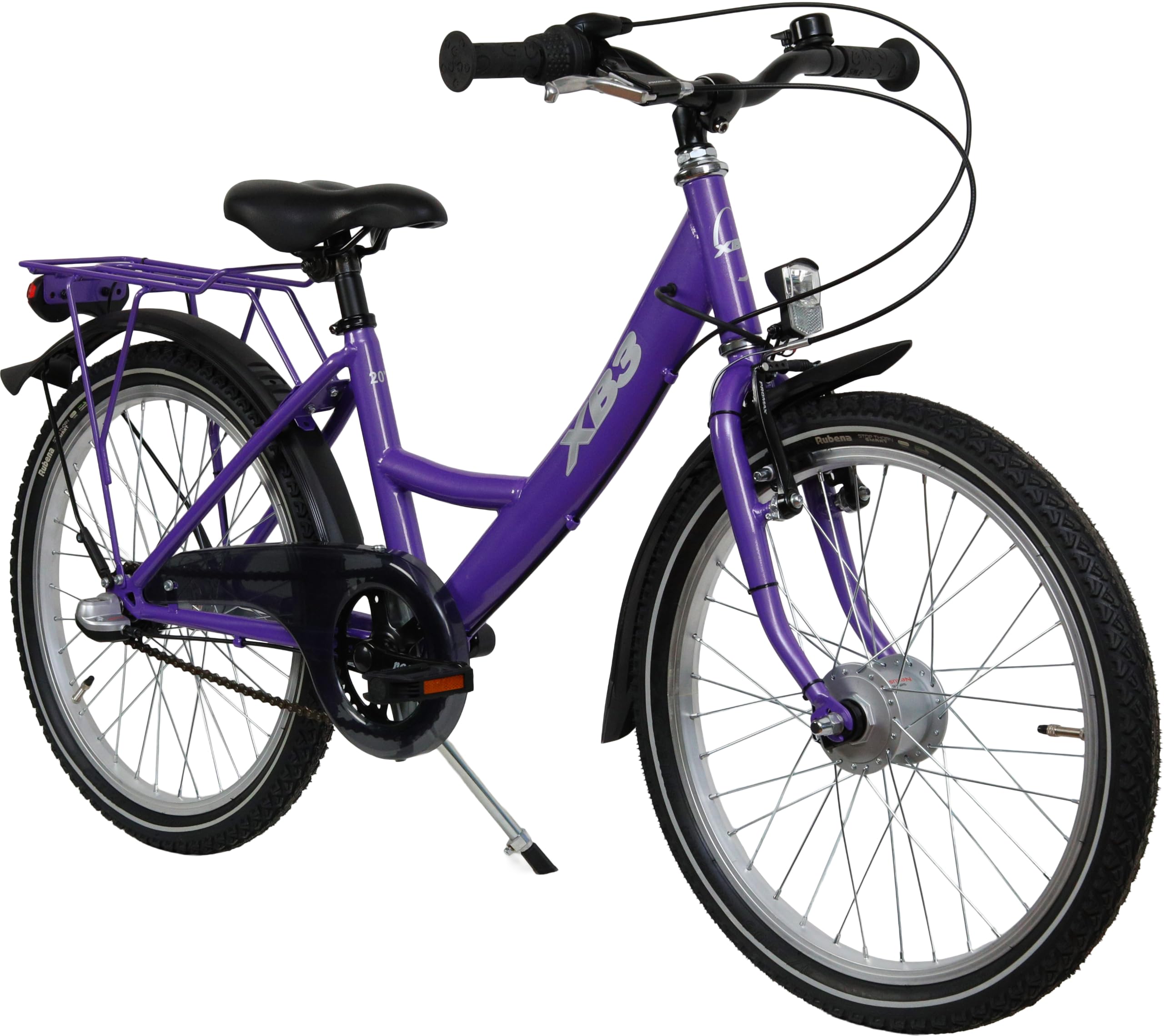 XB3 Kinderfahrrad 20 Zoll Nexus 3-Gang Rücktritt StVZO Lila Sport & Freizeit