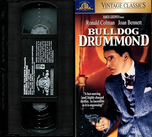 Bulldog Drummond VHS