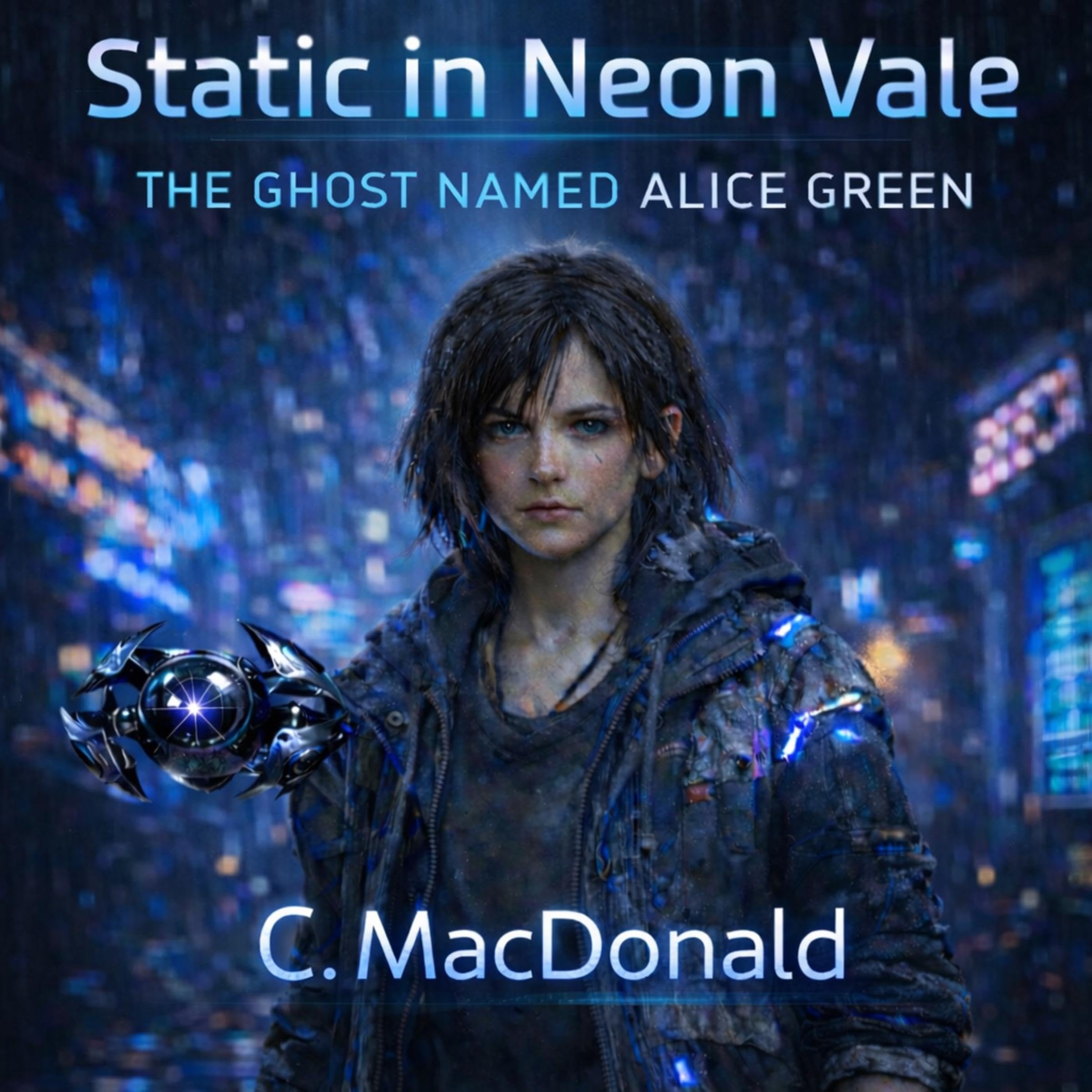 Cover art for Static in Neon Vale