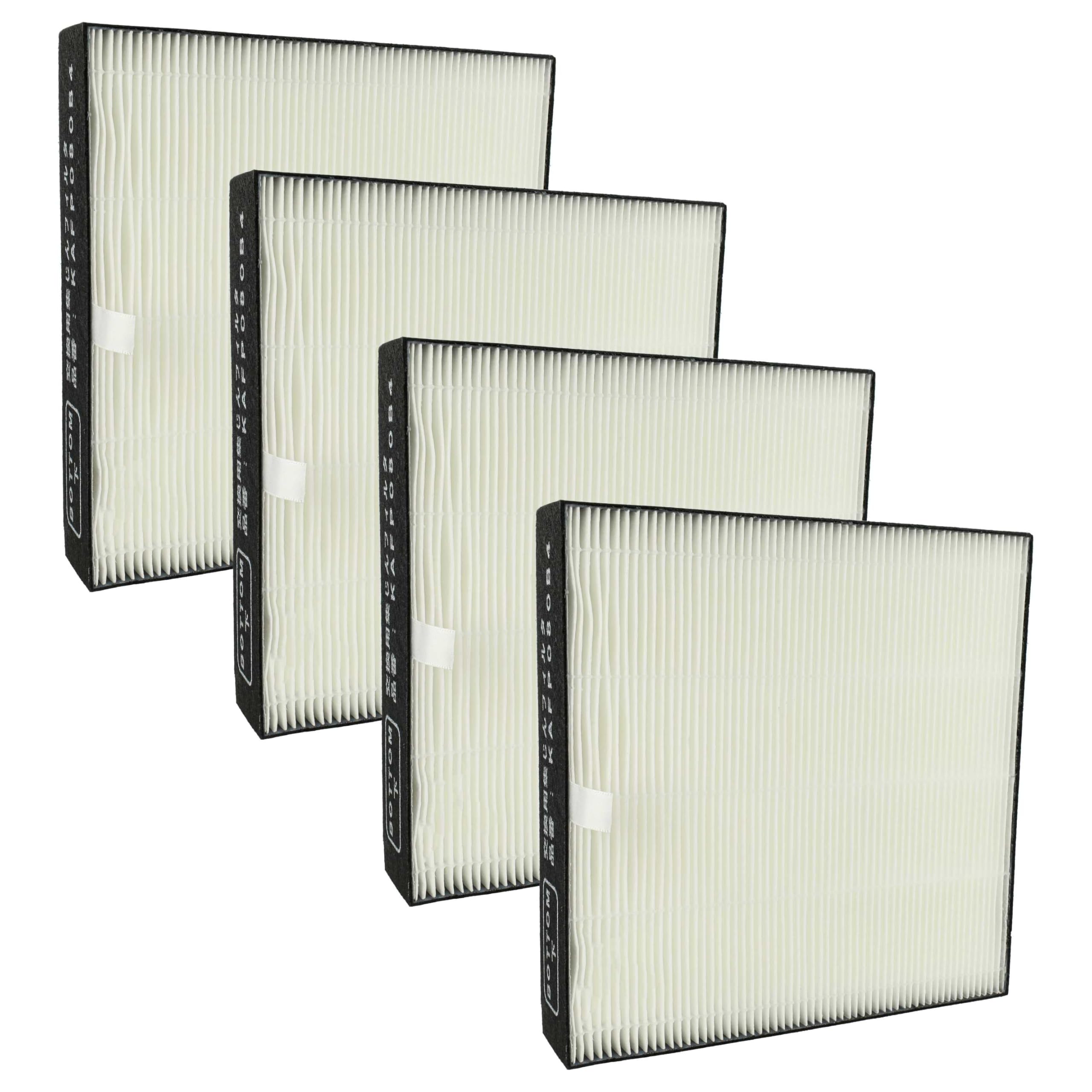 vhbw 4 x filtr H13 kompatybilny z Daikin MCK55WY, MCK55WKS, MCK55WN oczyszczacz powietrza