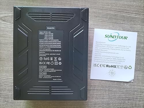 Miniatura 10 de Cargador de batería 21750 21700 de 4 ranuras, SUNLYTOUR 4 ranuras Ni-MH AA 18650 Cargador de batería 21700 para 20700 22700 22650 26650 26700 26700