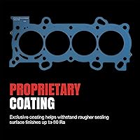 Vista 3 de FEL-PRO 26515 PT Junta de culata del motor para Toyota Corolla